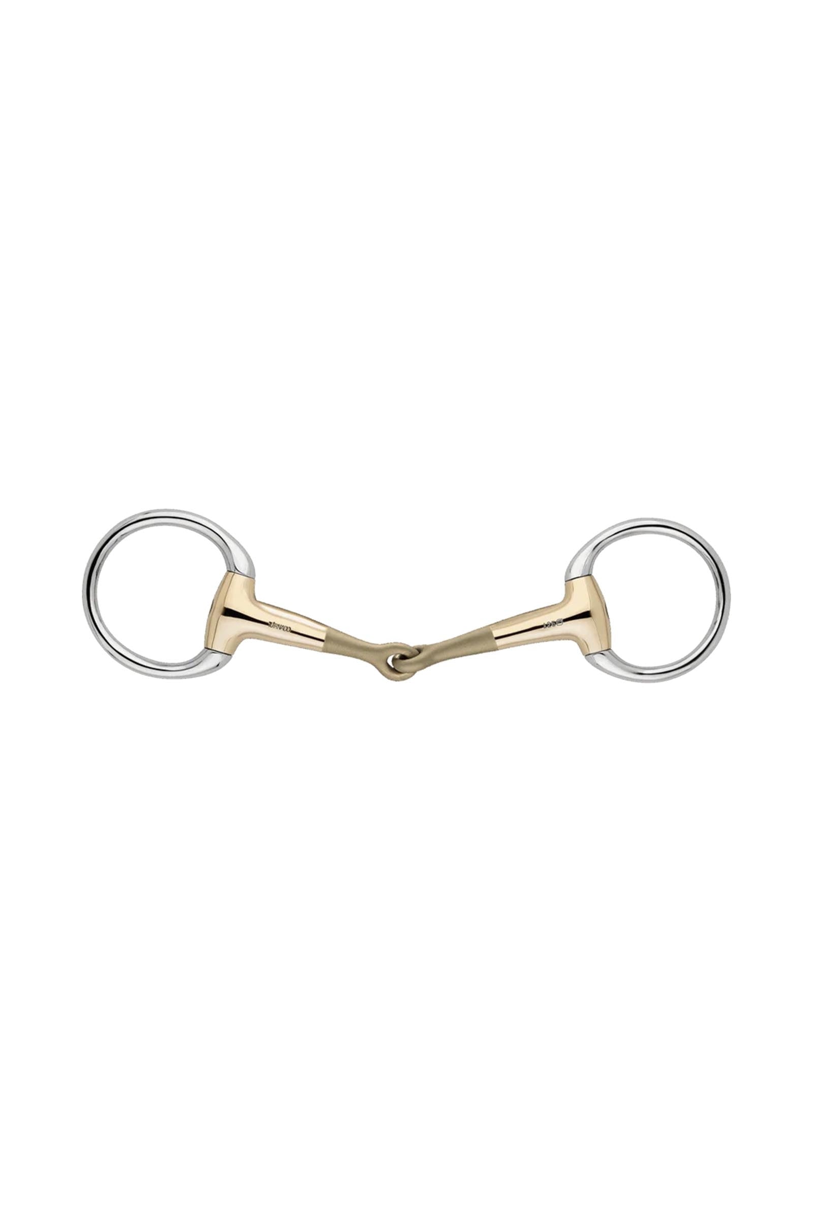 Sprenger Turnado olívás alátét zabla, egyszer tört, 14 mm, Sensogan Zablák