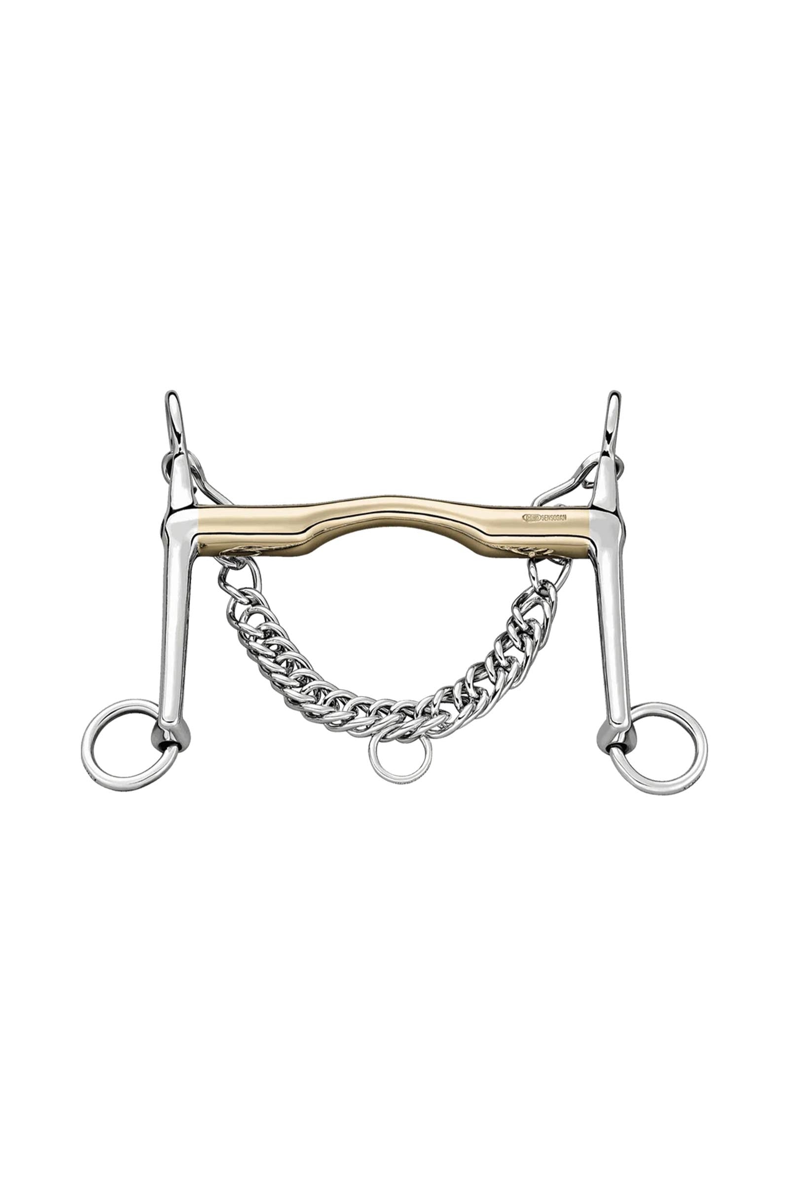 Sprenger kantárzabla "FC", 14 mm, rövid szár, Sensogan Zablák