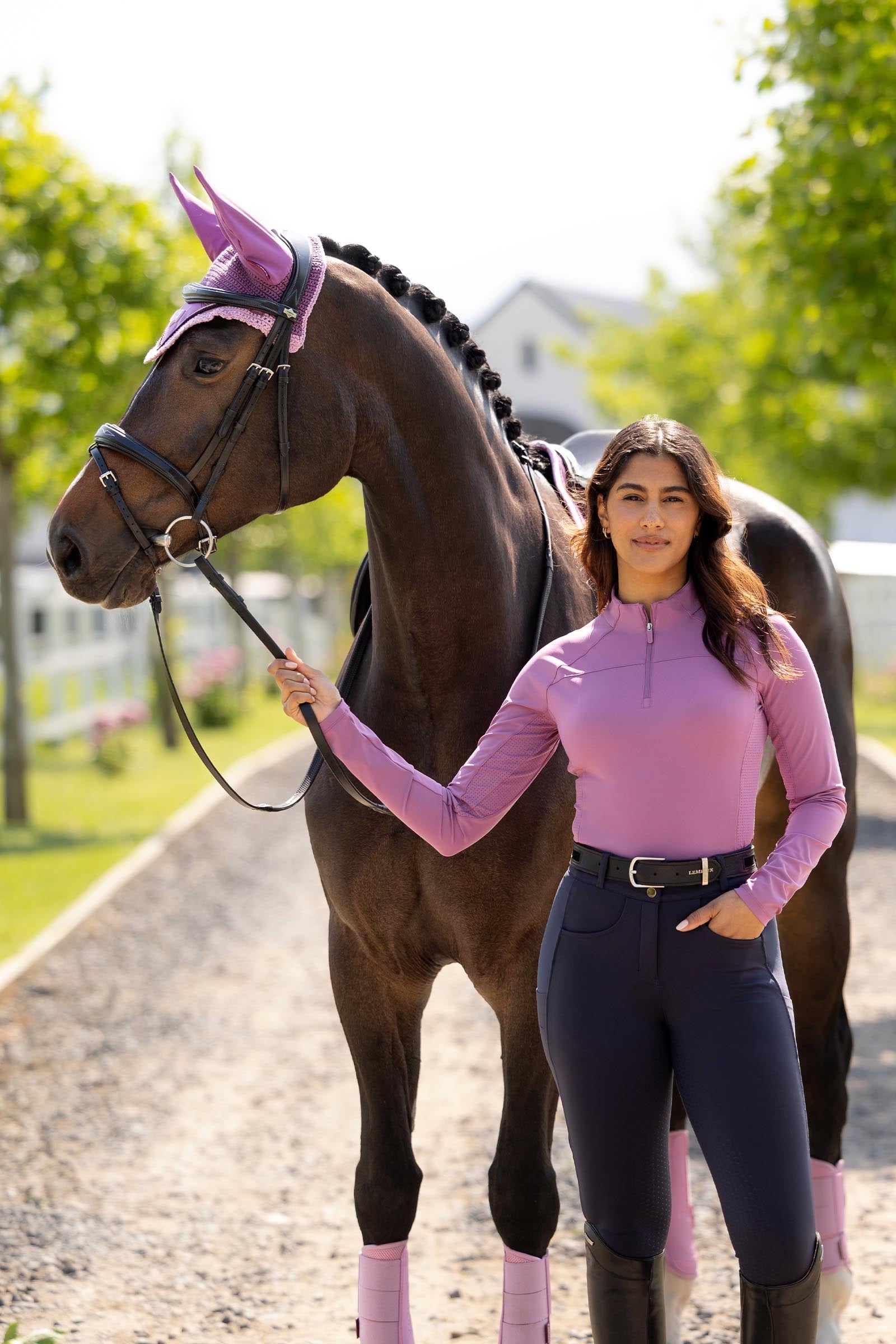 LeMieux Airflow Women's Long Sleeve Base Layer Women’s Riding Clothing