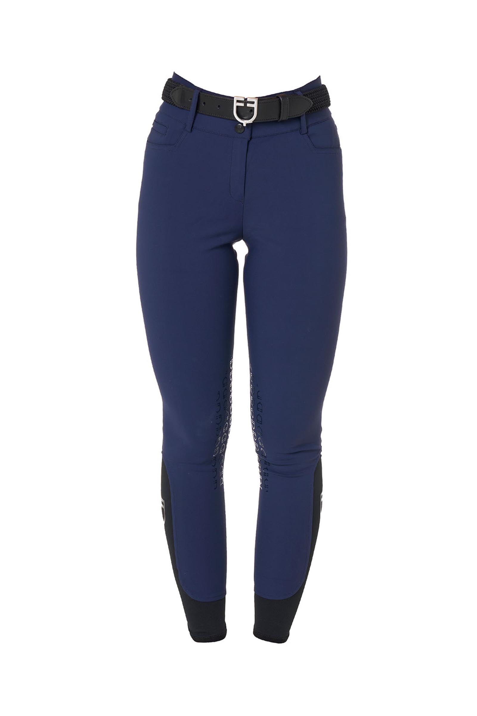 Equestro SS2026 Women's High Waisted Breeches Knee Grip Womens Breeches