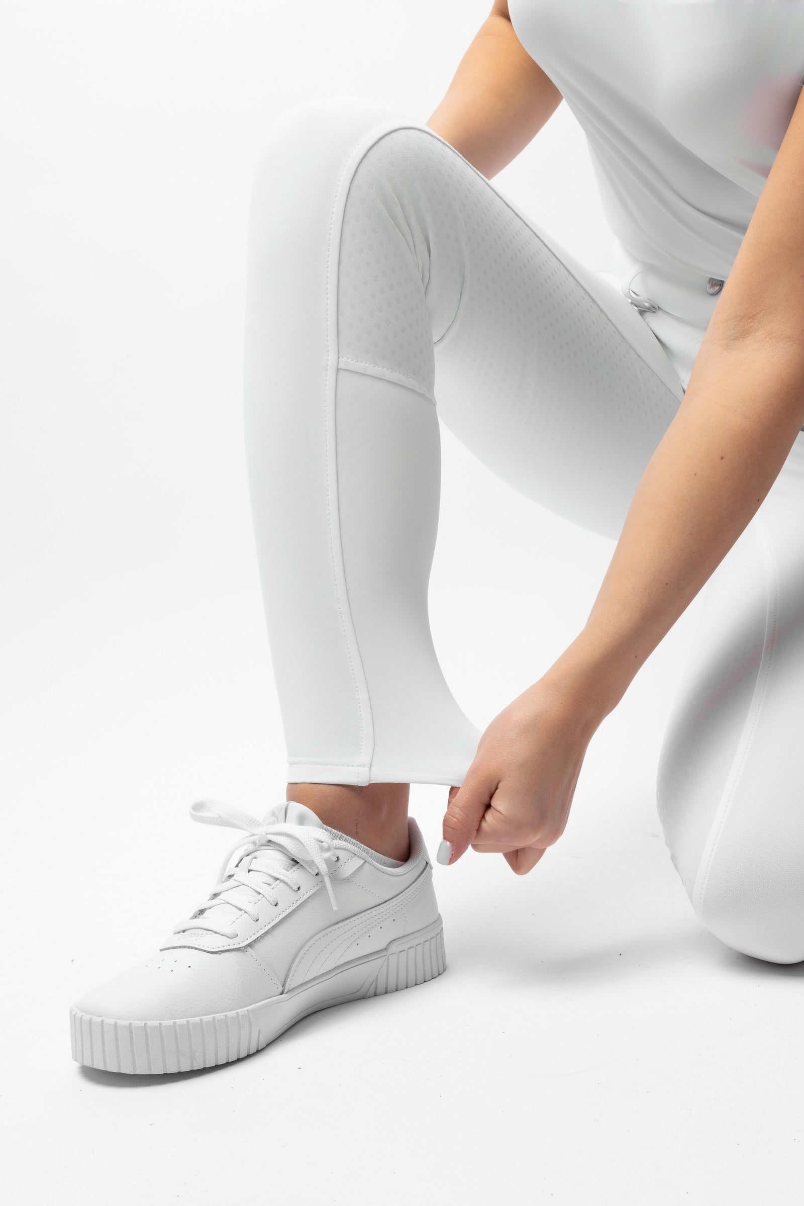 Horze Grand Prix Show Full Grip Breeches UPF 50+ Womens Breeches