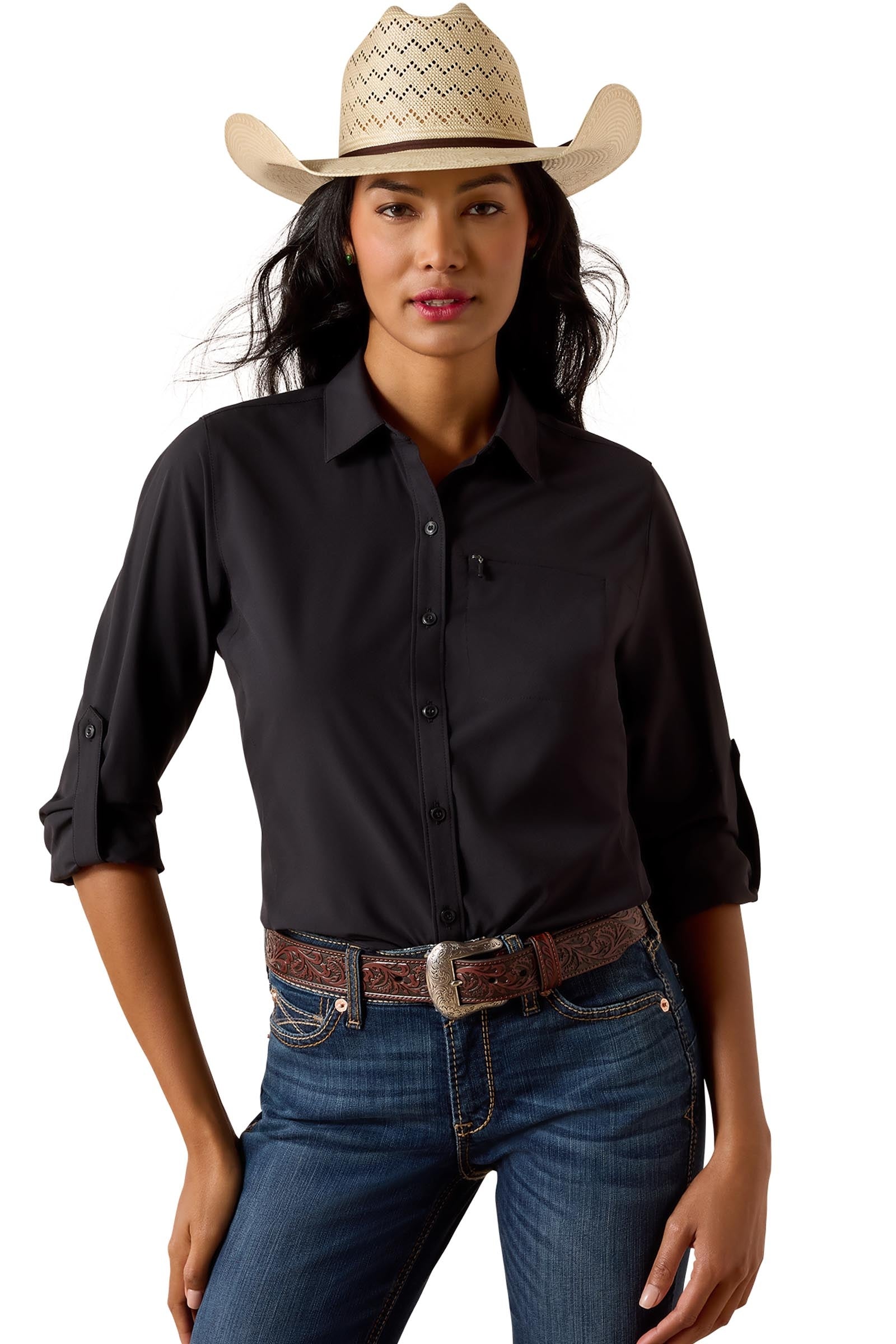 Ariat Women's VentTEK Shirt Noi Ruházat