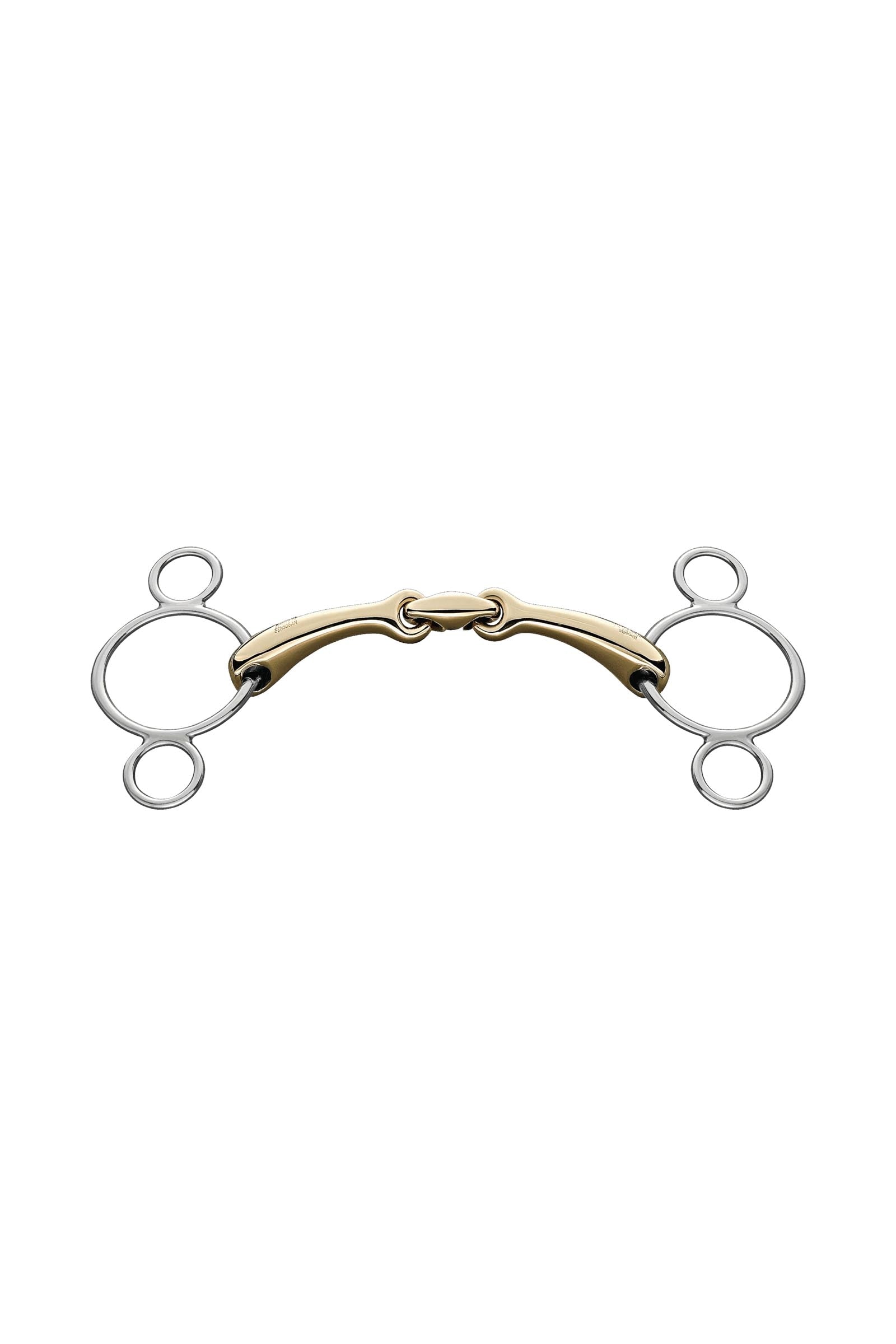 Sprenger Dynamic RS univerzális zabla, dupla tört, 16 mm, Sensogan, 115 mm Zablák