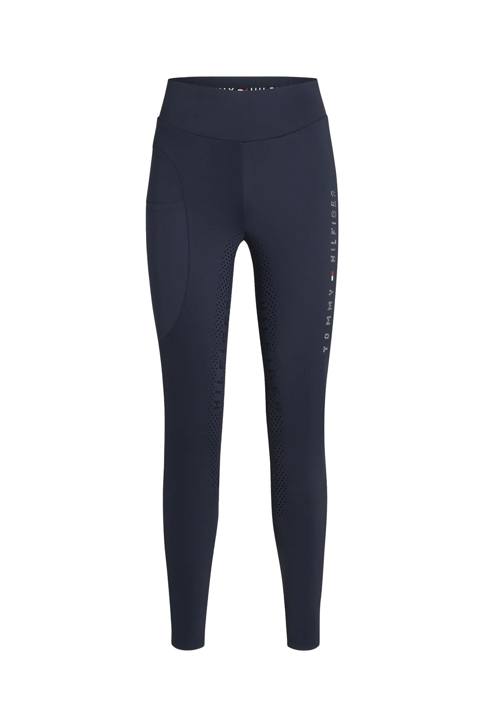 Tommy Hilfiger Equestrian Tommy Hilfiger Capsule Collection Elmira Women's All-Year Rhinestone Full Grip Tights Womens Breeches
