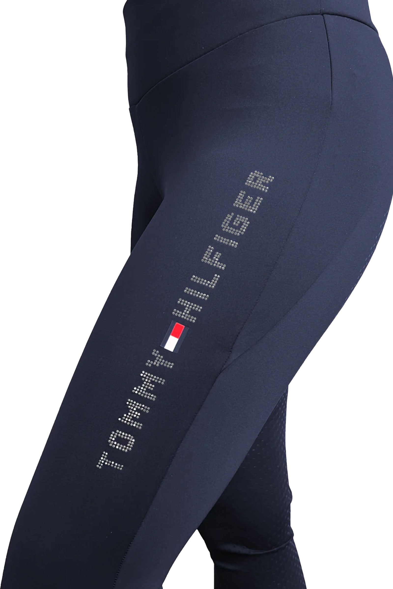 Tommy Hilfiger Equestrian Tommy Hilfiger Capsule Collection Elmira Women's All-Year Rhinestone Full Grip Tights Womens Breeches