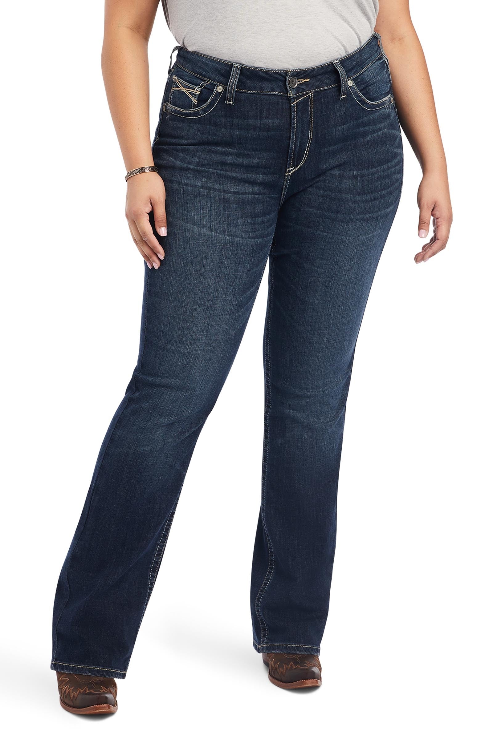 Ariat Women's R.E.A.L. Perfect Rise  Lexie Boot Cut Jeans Womens Breeches