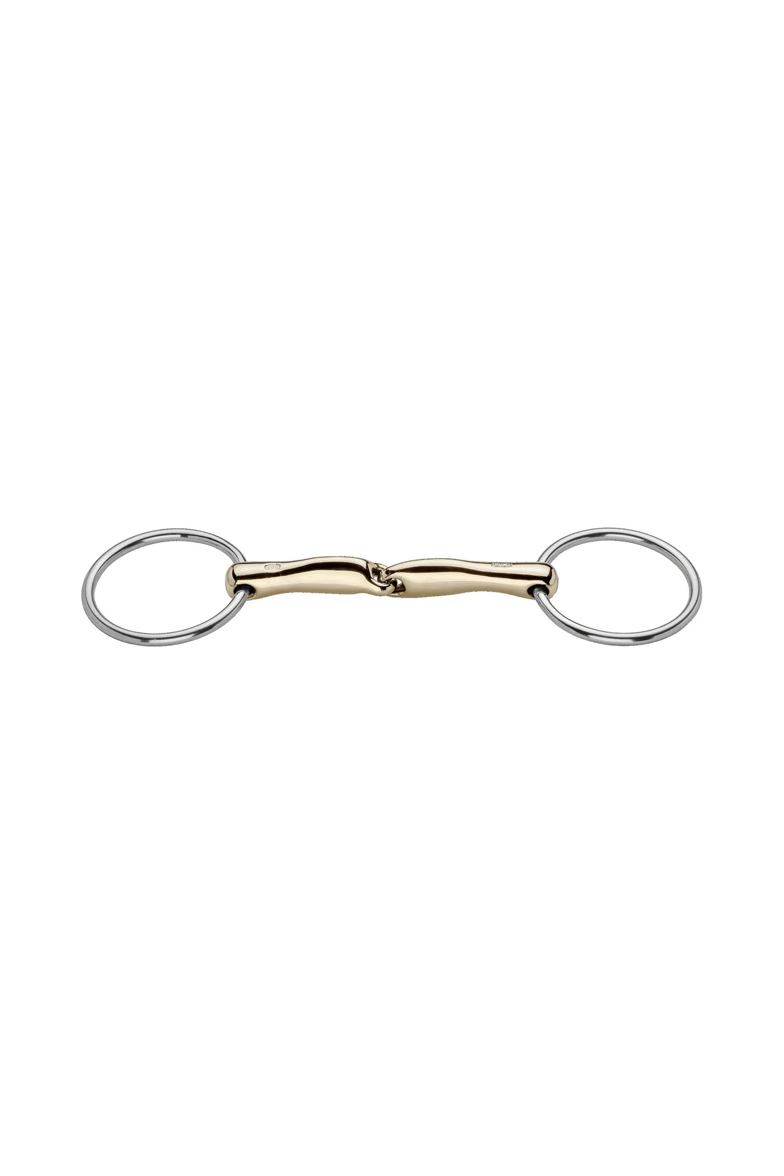 Sprenger Novocontact csikózabla, egyszer tört, 14 mm, Sensogan Zablák