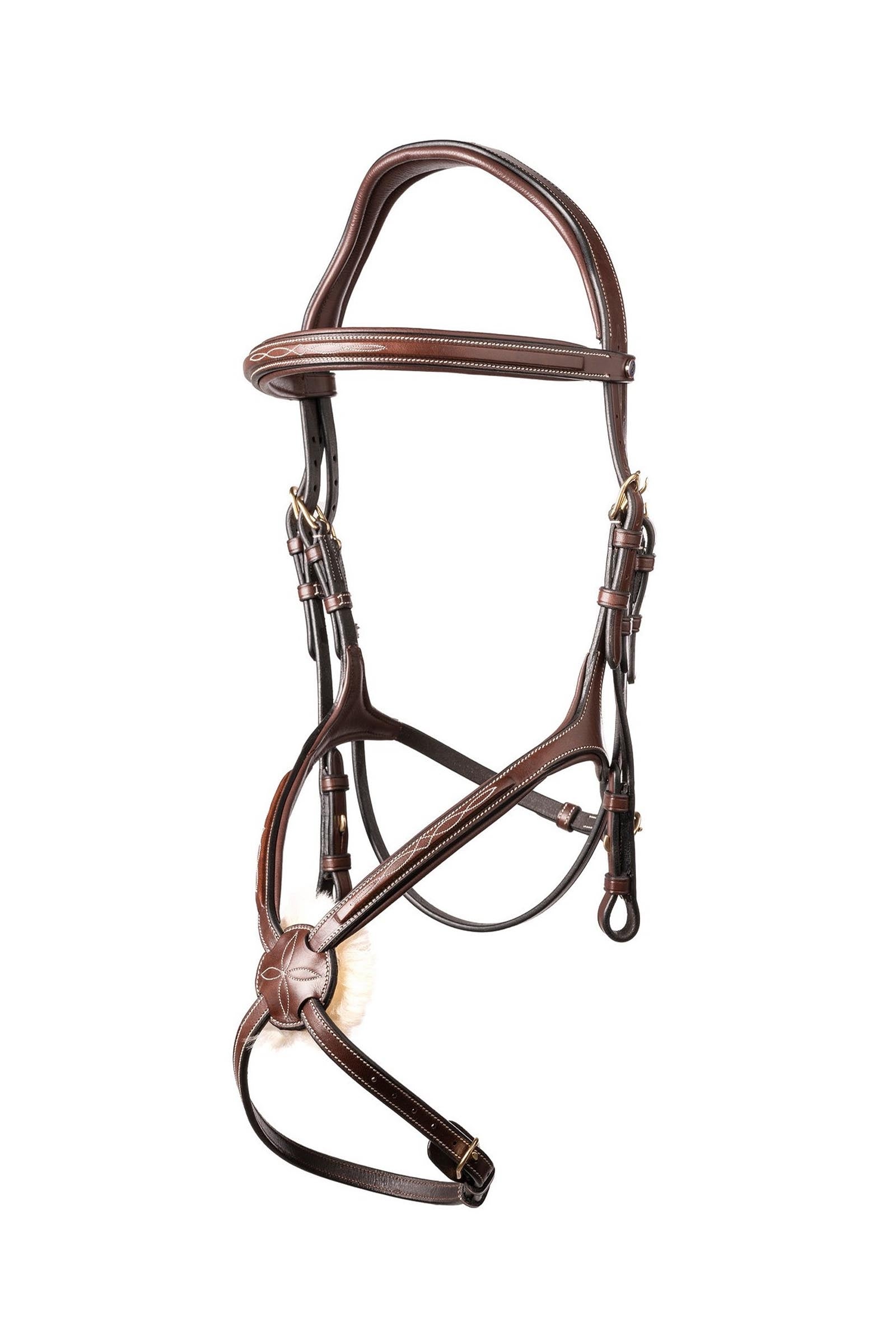 Trust Equestrian Oslo Mexican Noseband Bridle Kantárok & Szárak