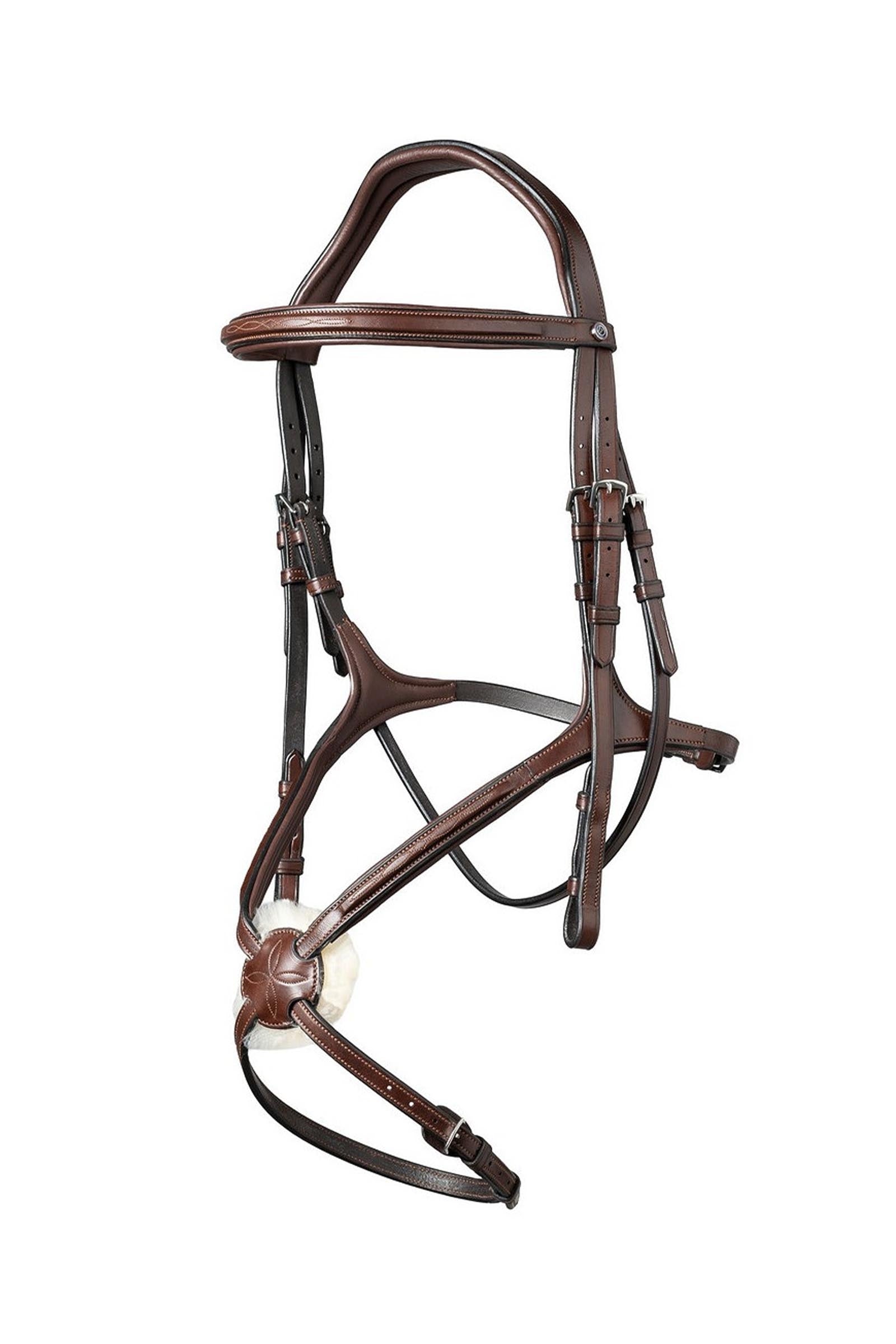 Trust Equestrian Oslo Mexican Noseband Bridle Kantárok & Szárak