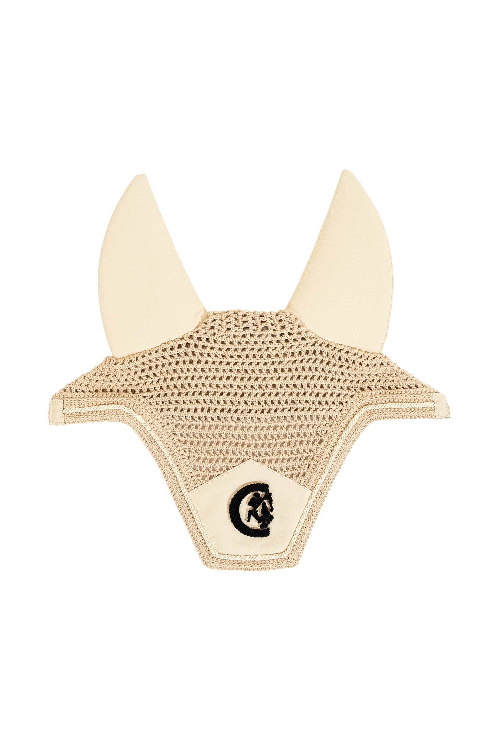 Kentucky Horsewear Fly Veil Wellington 3D Logo Soundless Saddle Pads
