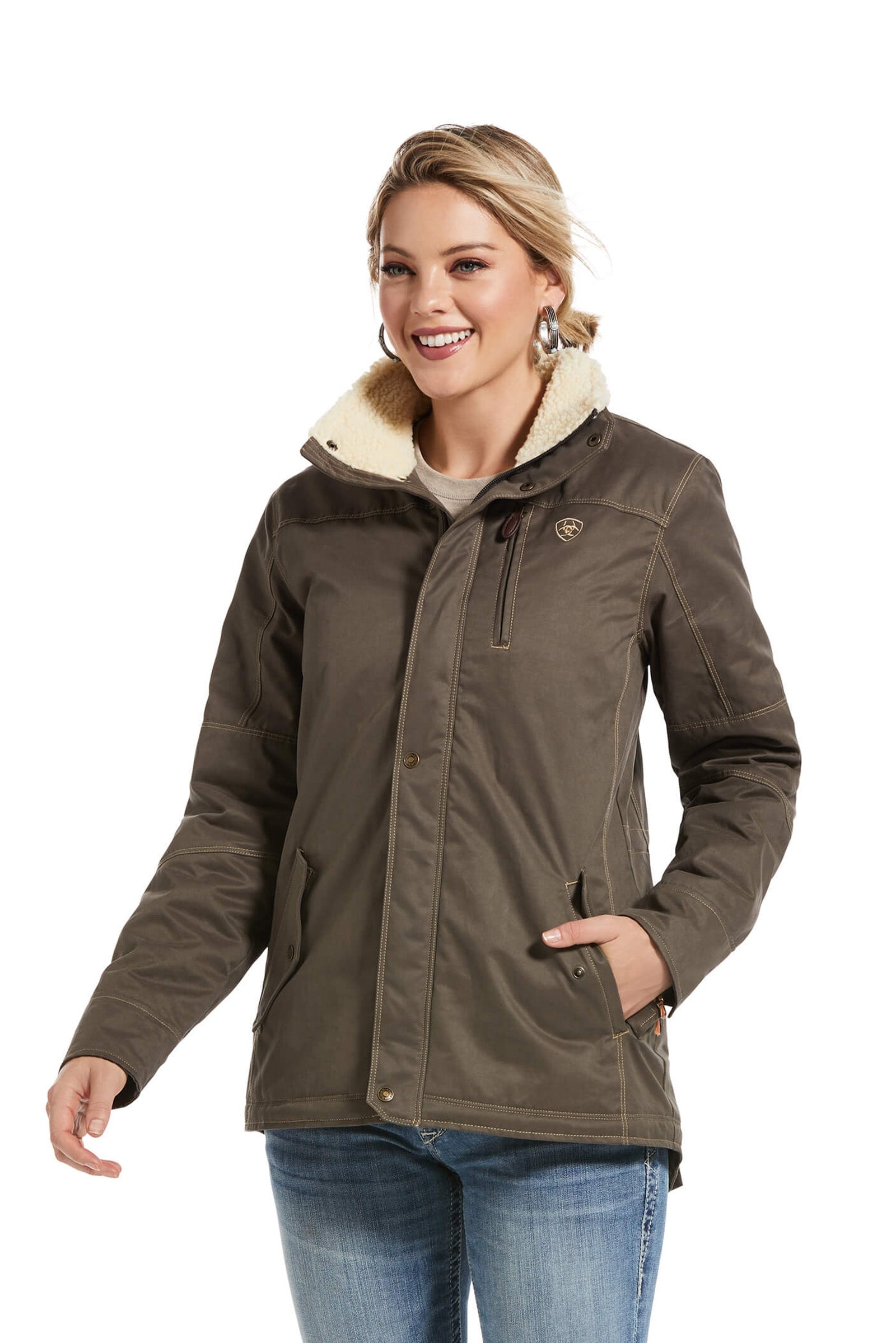 Ariat Women's Grizzly Insulated Jacket Noi Ruházat