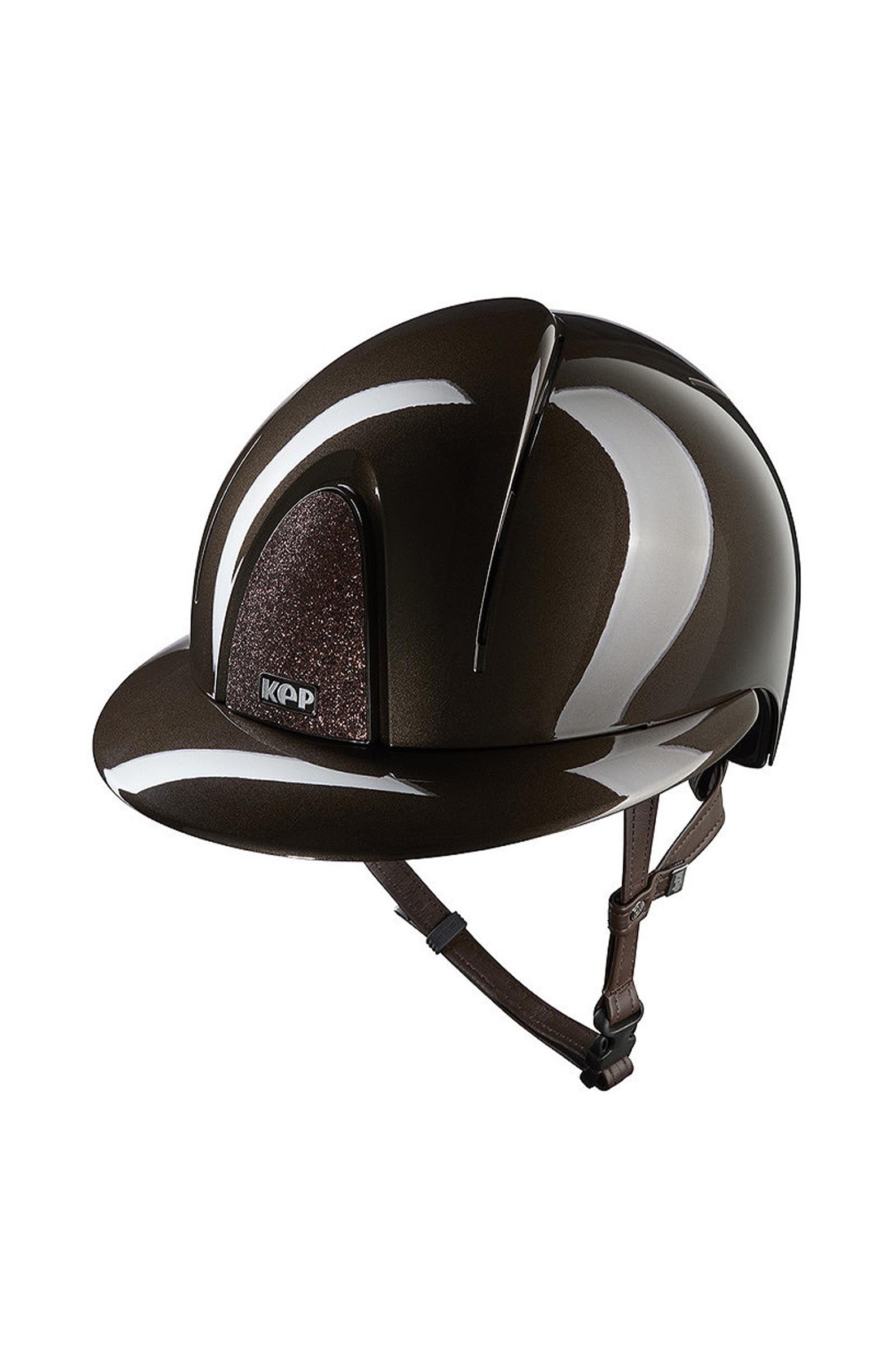 KEP Helmets KEP NOVA ABS Metal Polish/Star Polo Riding Helmet Biztonsági Felszerelés