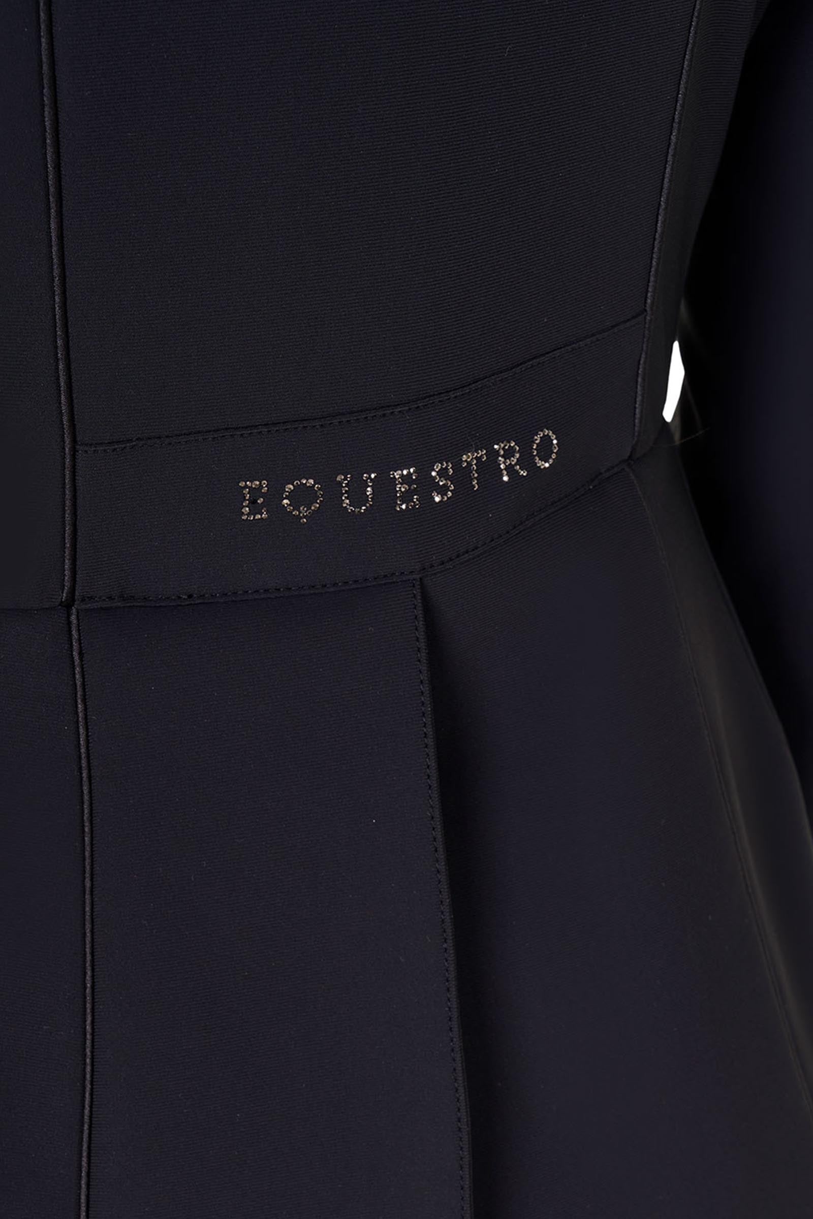 Equestro Women's Tailocoat in Technical Fabric With Rhinestones Women’s Riding Clothing