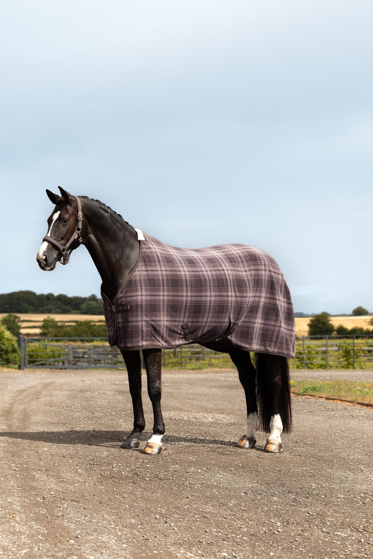 LeMieux Heritage Check Fleece Rug Horse Rugs