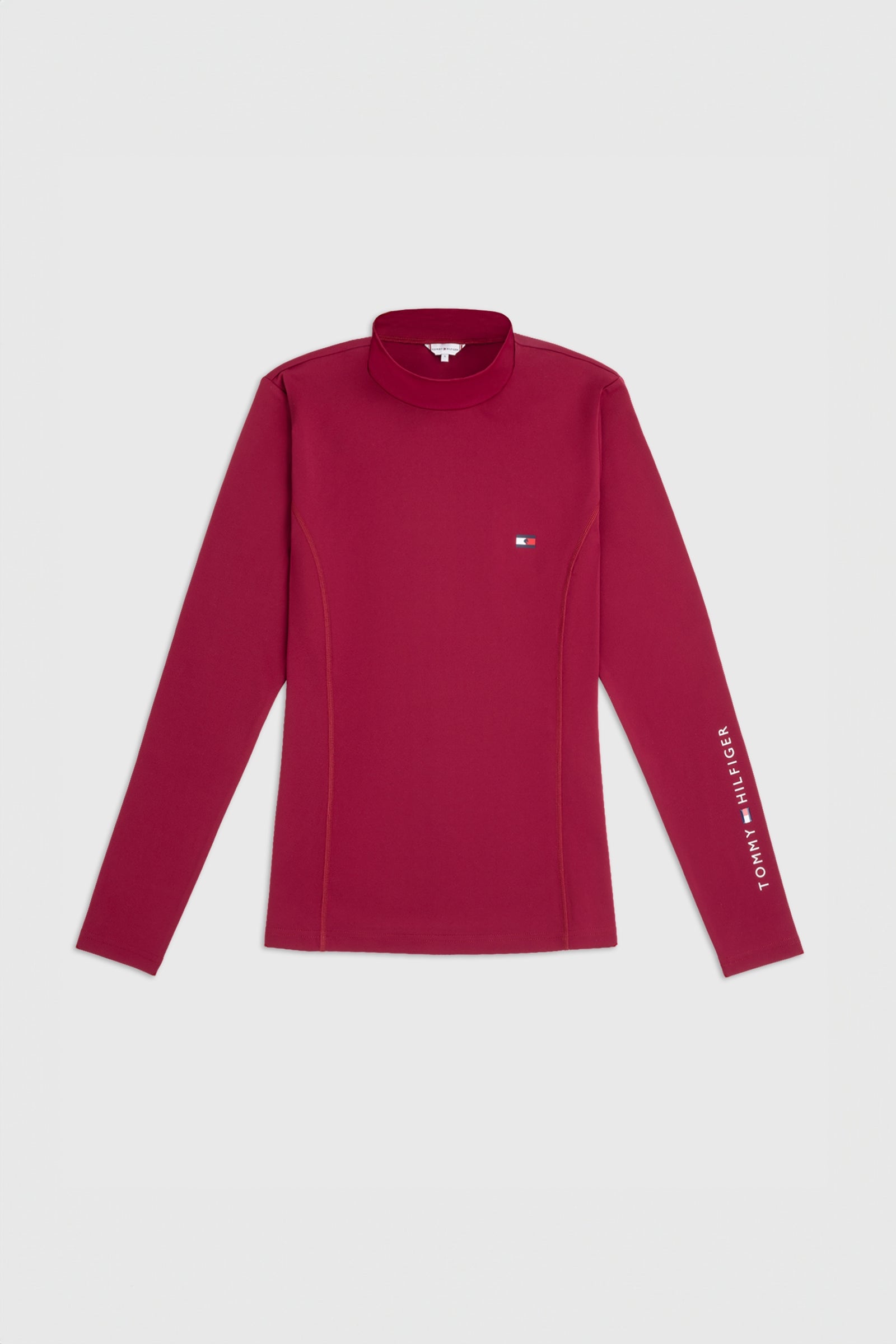 Tommy Hilfiger Equestrian High Neck Women´s Long Sleeve Baselayer Shirt Noi Ruházat