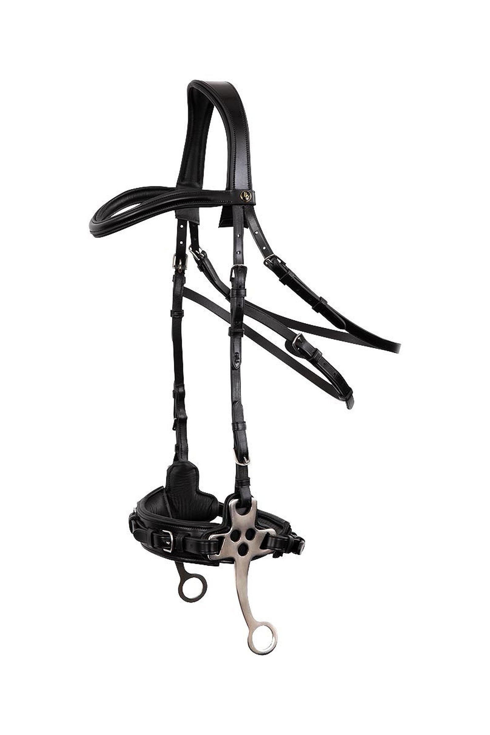 BR Lydney Anatomical Hackamore Zablák