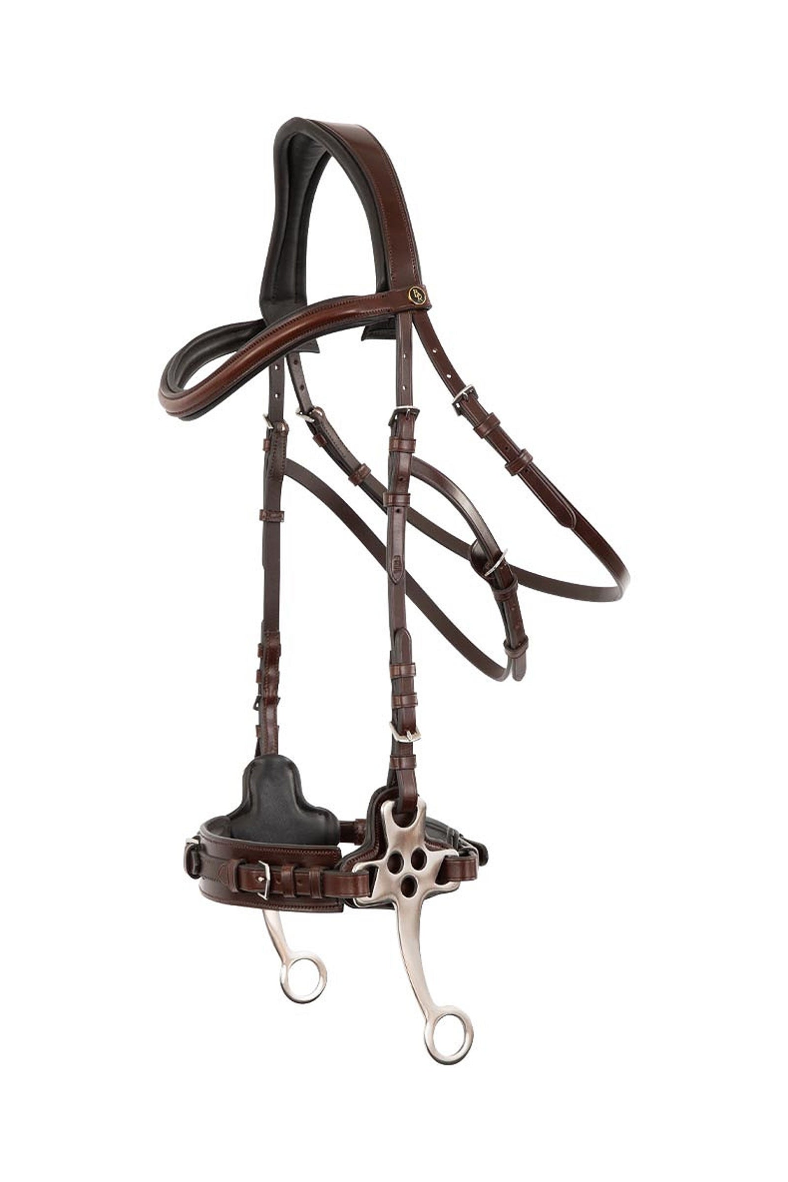 BR Lydney Anatomical Hackamore Zablák