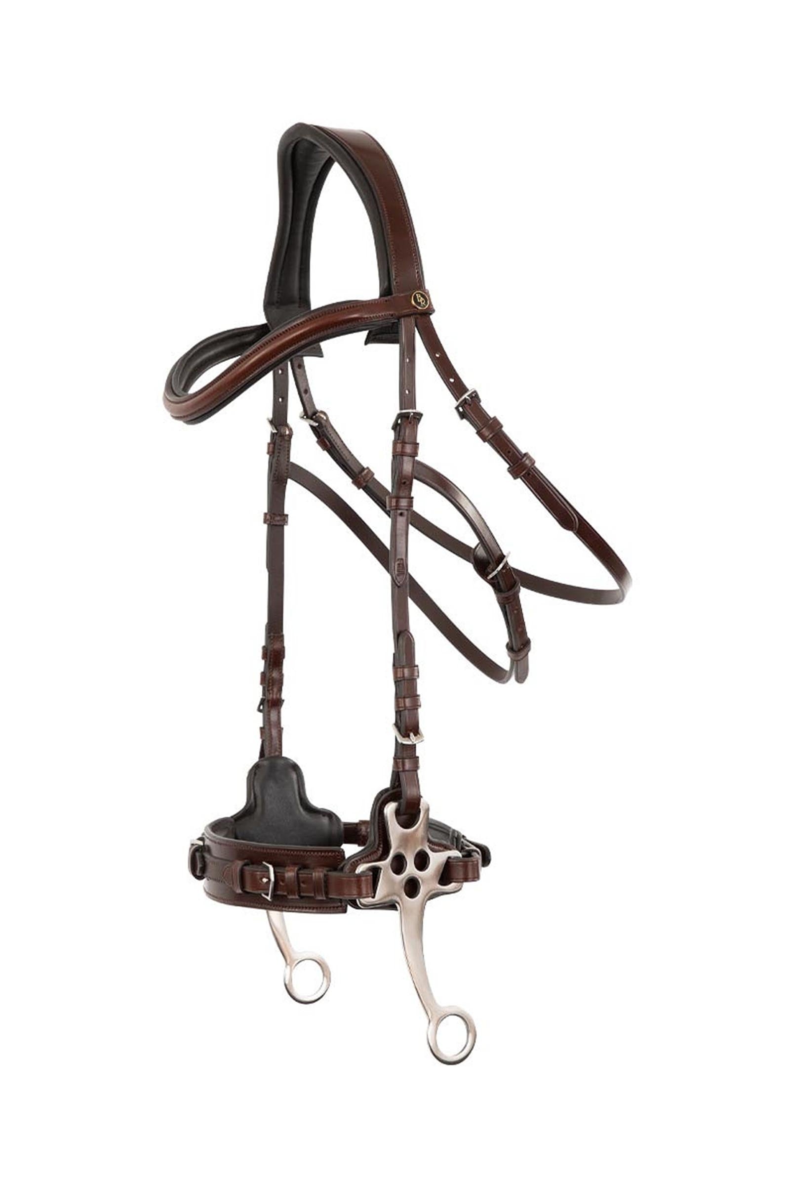 BR Lydney Anatomical Hackamore Zablák