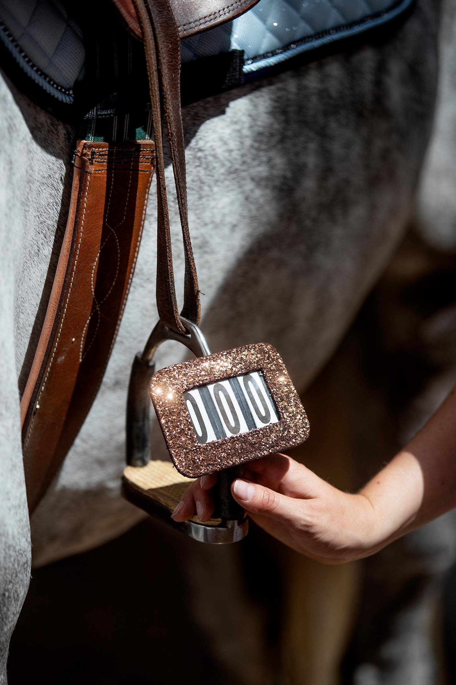 Horse Guard HorseGuard Competition Number Set Glitter Women’s Riding Clothing