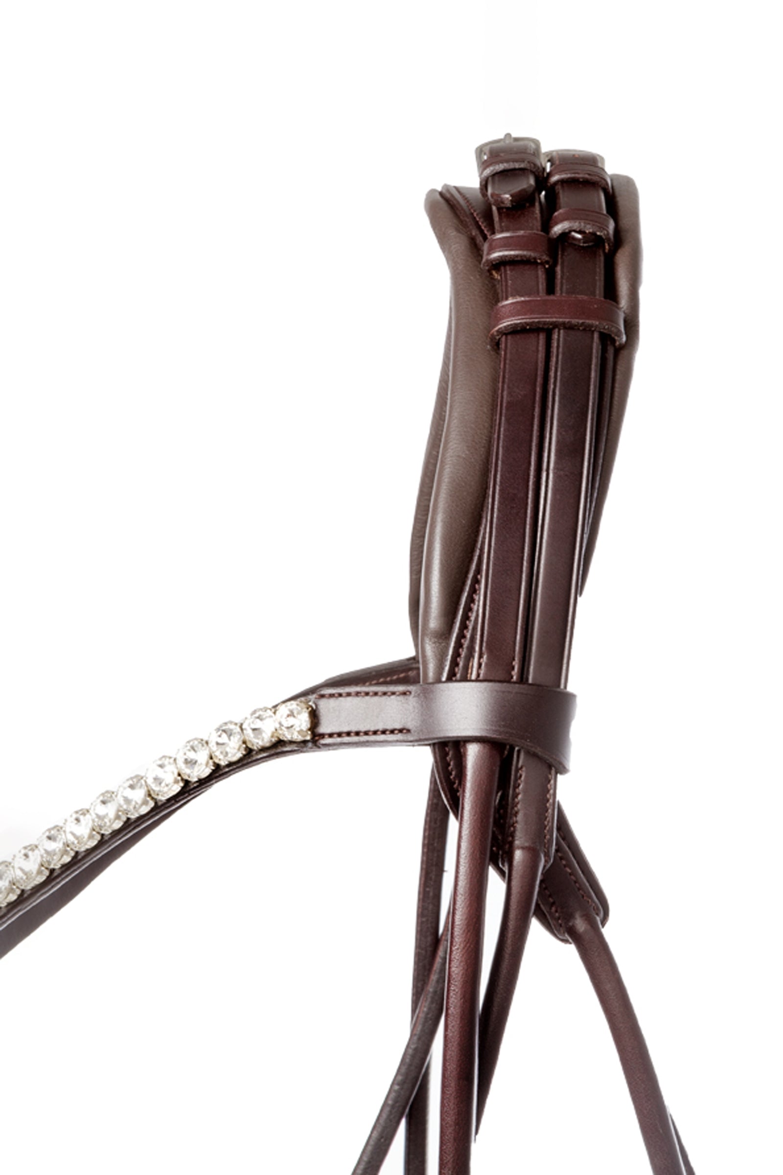 Kavalkade Florina Patent Leather Bridle With Crank Noseband Bridles & Reins