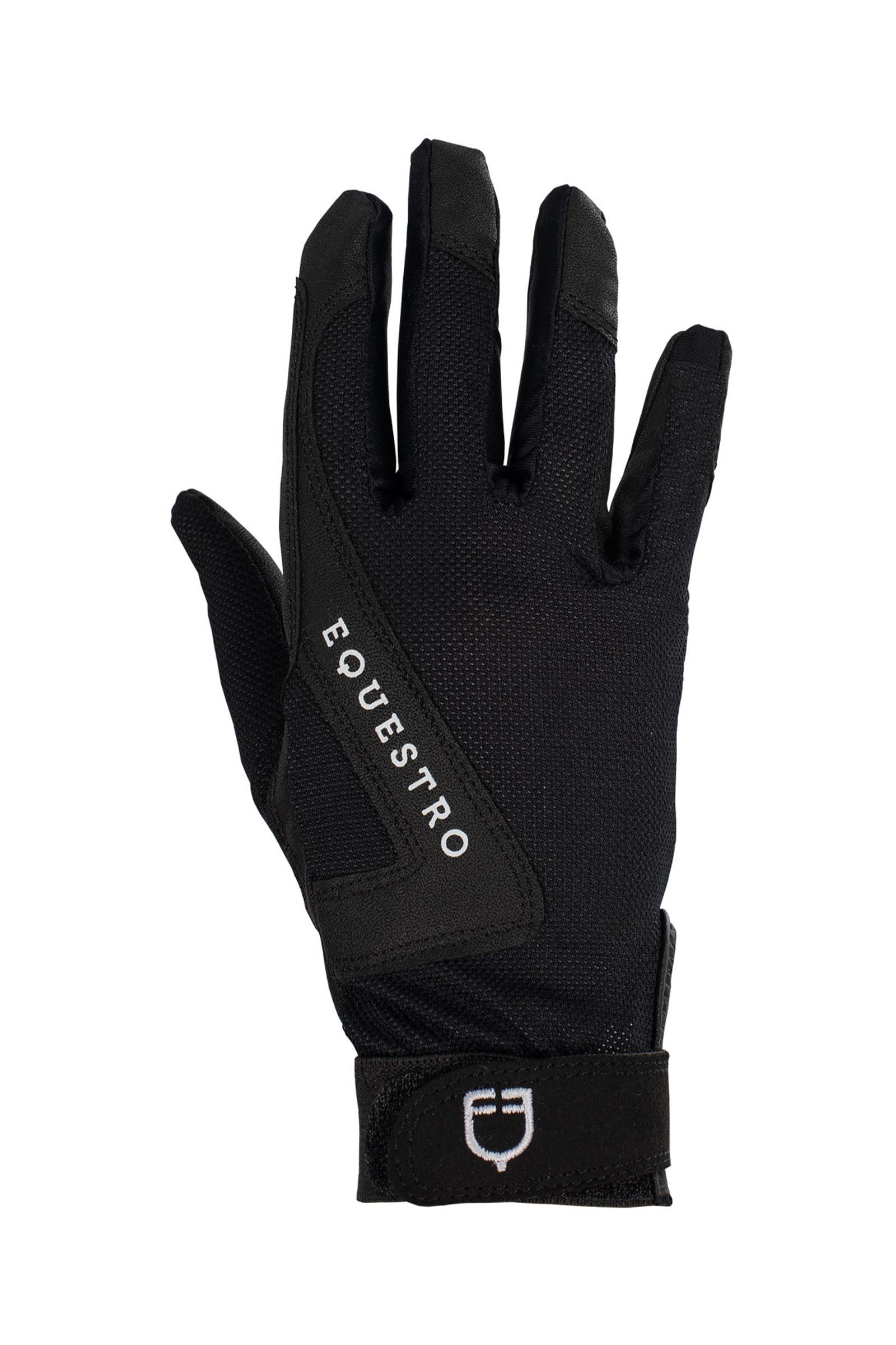 Equestro Gloves in Technical Fabric Riding Gloves