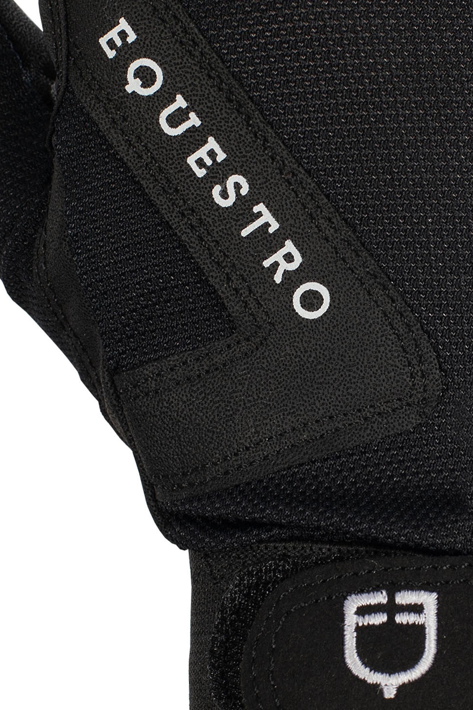 Equestro Gloves in Technical Fabric Riding Gloves