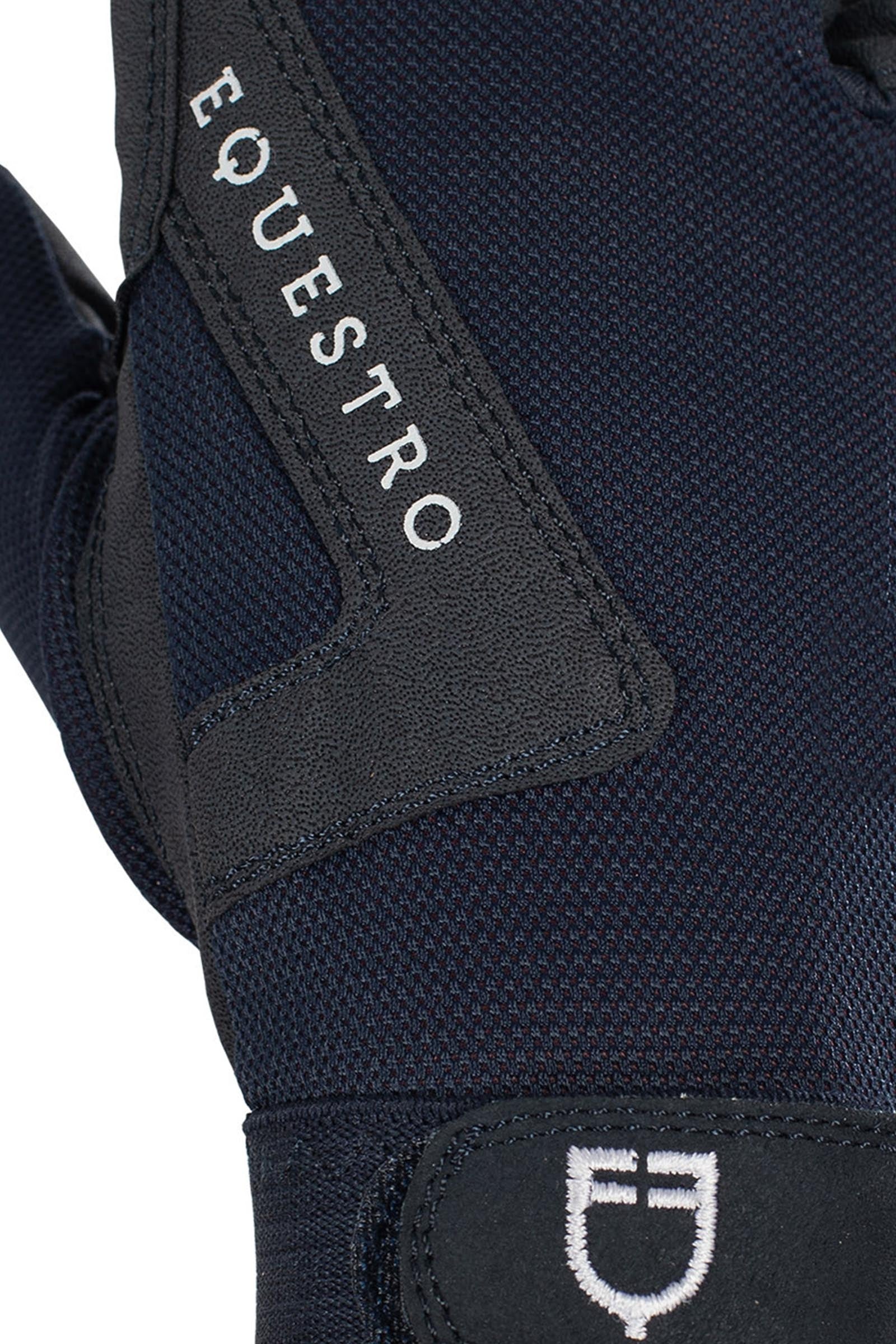 Equestro Gloves in Technical Fabric Riding Gloves