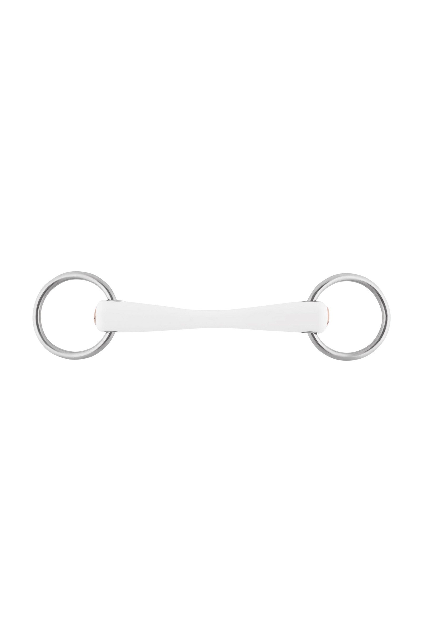 Sprenger Nathe standard zabla, egyenes, 20 mm, 55 mm karikák, termoplaszt Zablák