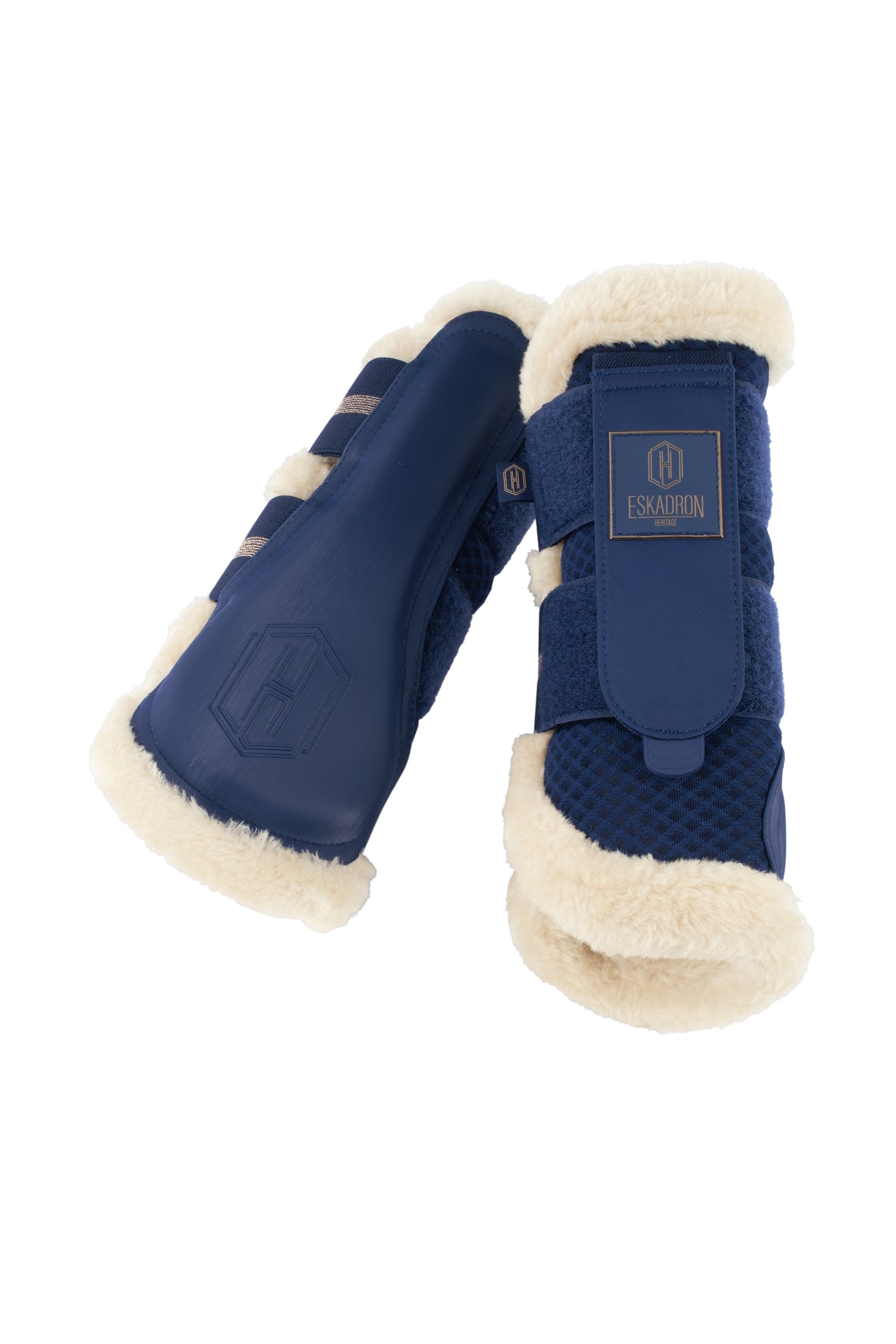 Eskadron Heritage AW24 Hálós ínvédő műszőrmével Leg Protection & Hoof Protection for Horses