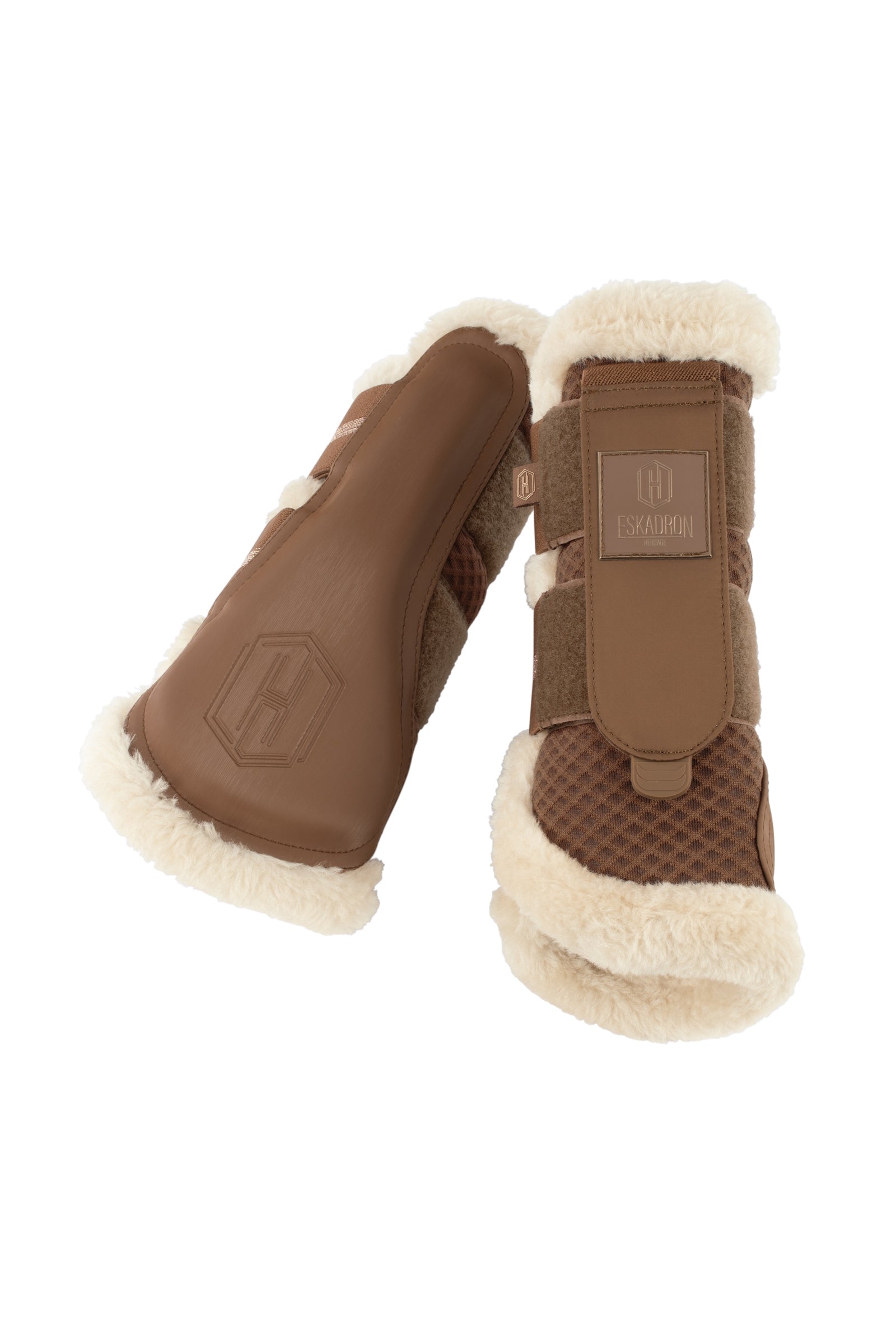 Eskadron Heritage AW24 Hálós ínvédő műszőrmével Leg Protection & Hoof Protection for Horses