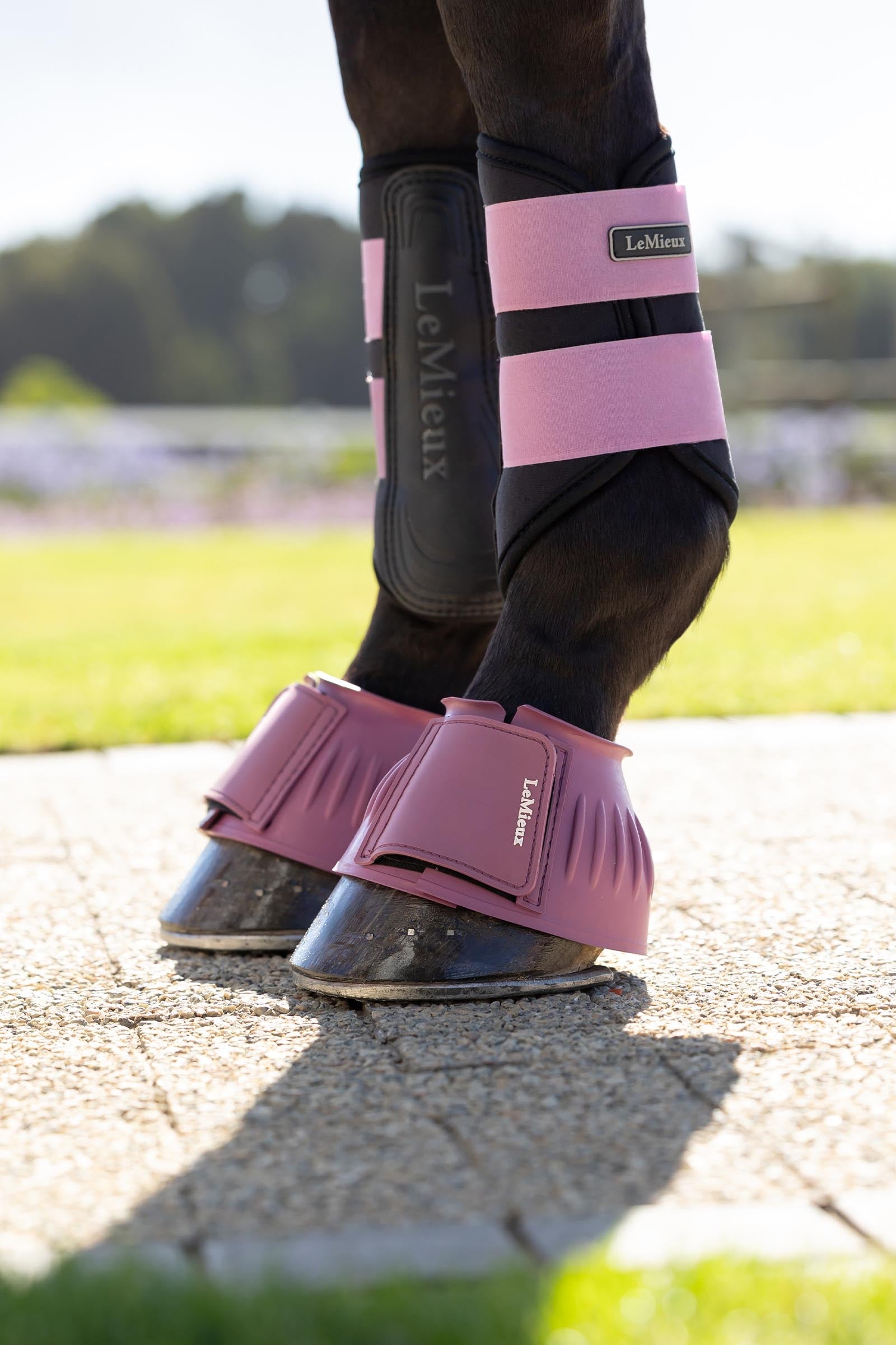 LeMieux Rubber Bell Boots Leg Protection & Hoof Protection for Horses
