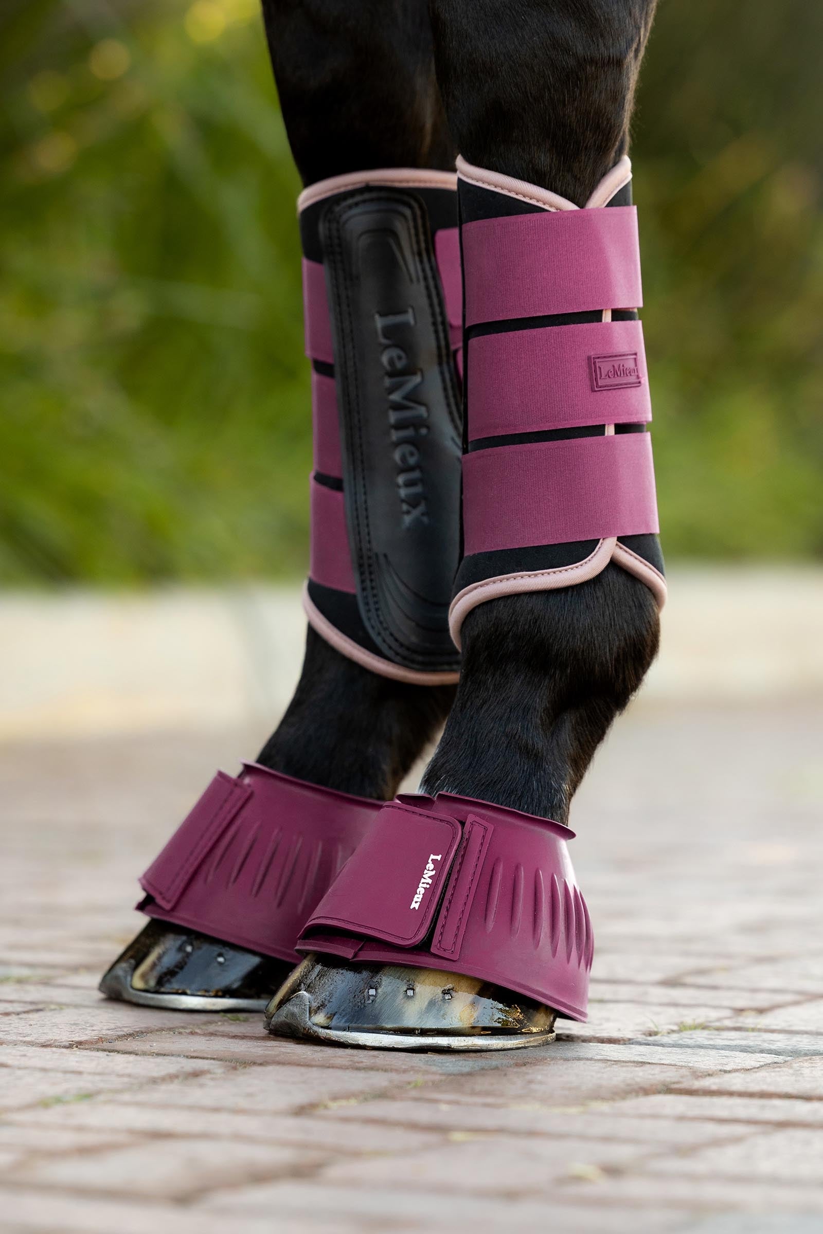 LeMieux Rubber Bell Boots Leg & Hoof Protection