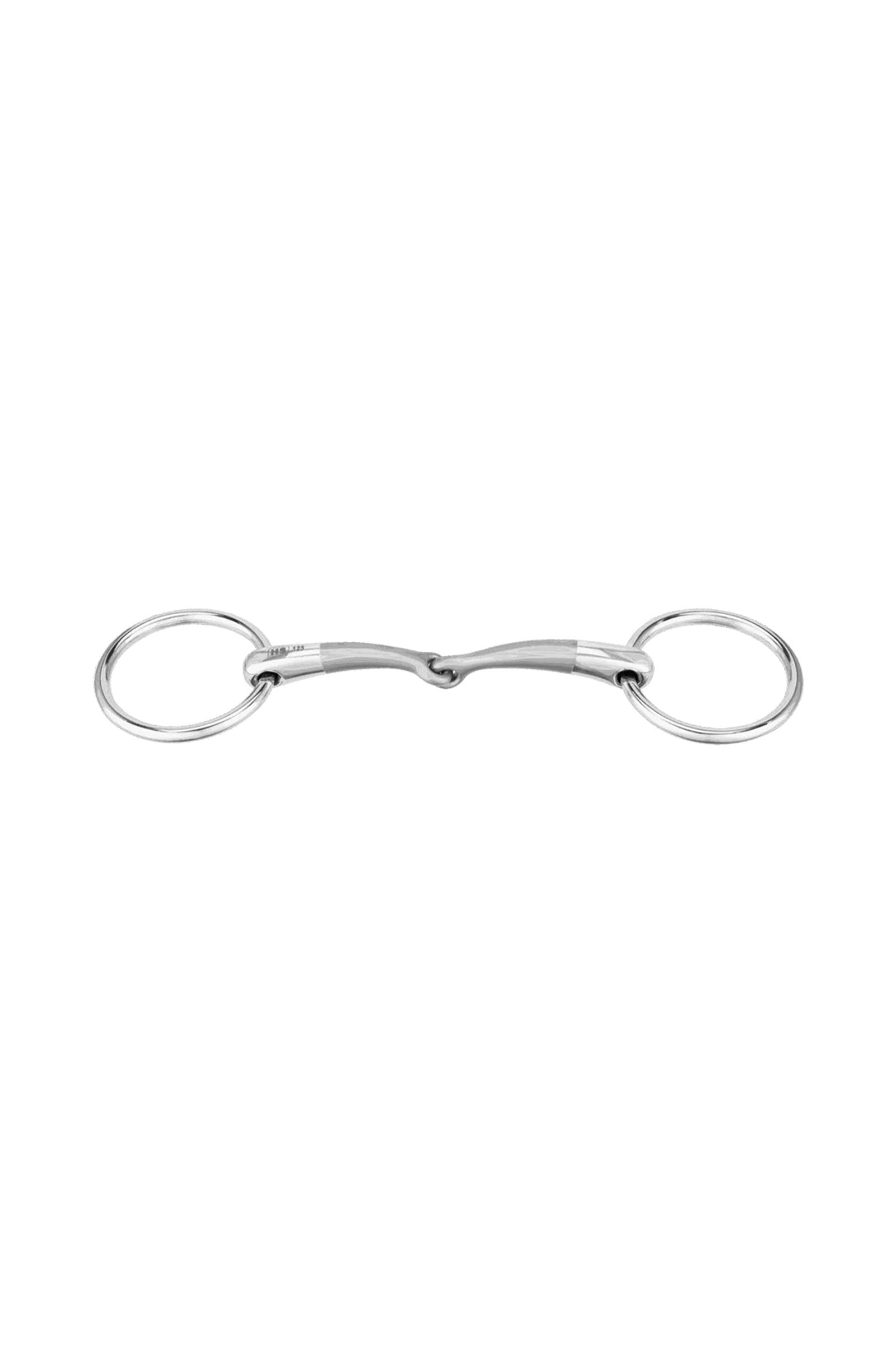 Sprenger Satinox póni/izlandi zabla, egyszer tört, 14 mm, rozsdamentes acél Zablák