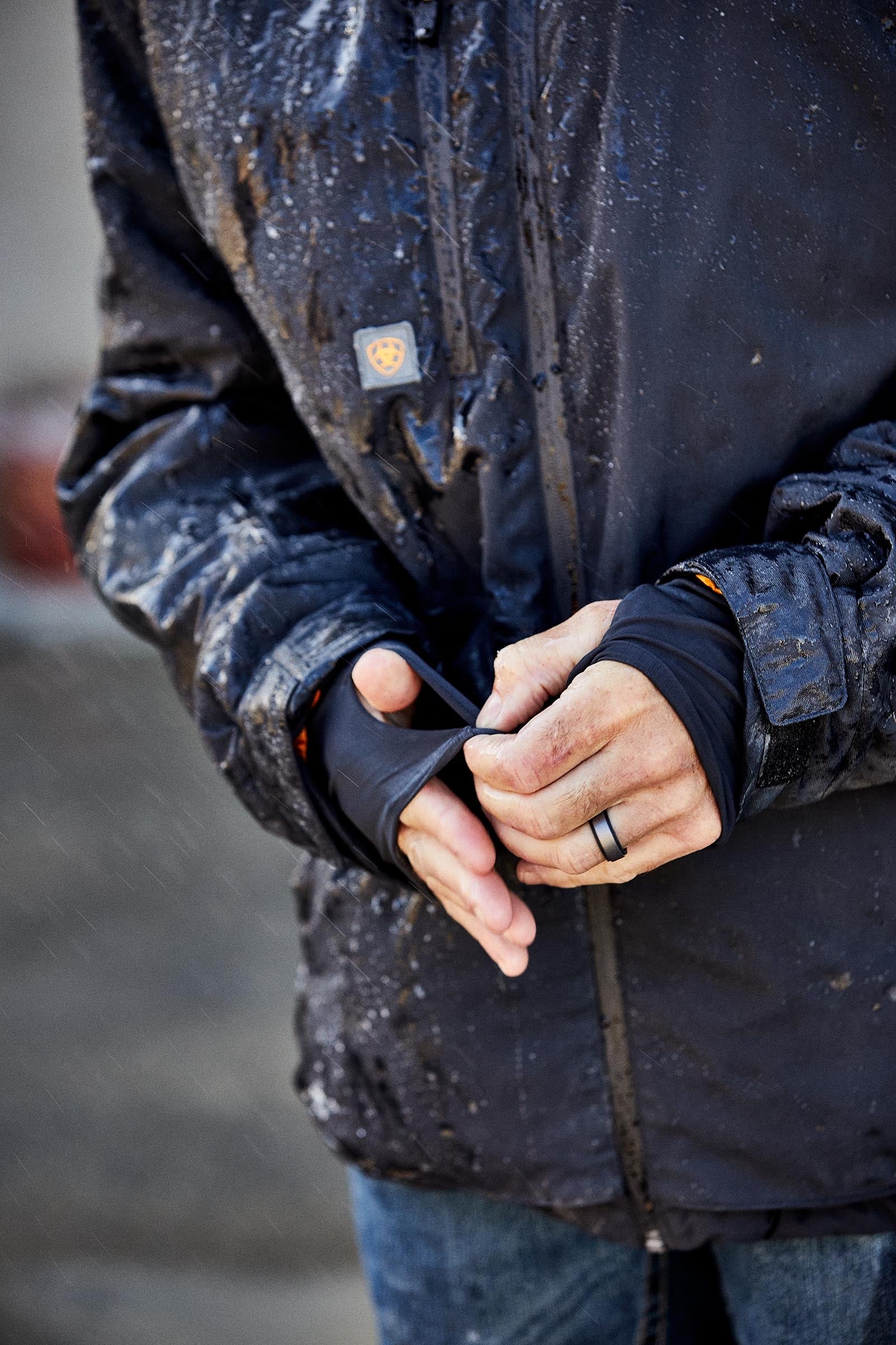 Ariat Rebar Storm Fighter 2.0 Men's Waterproof Jacket Mens Riding Clothing