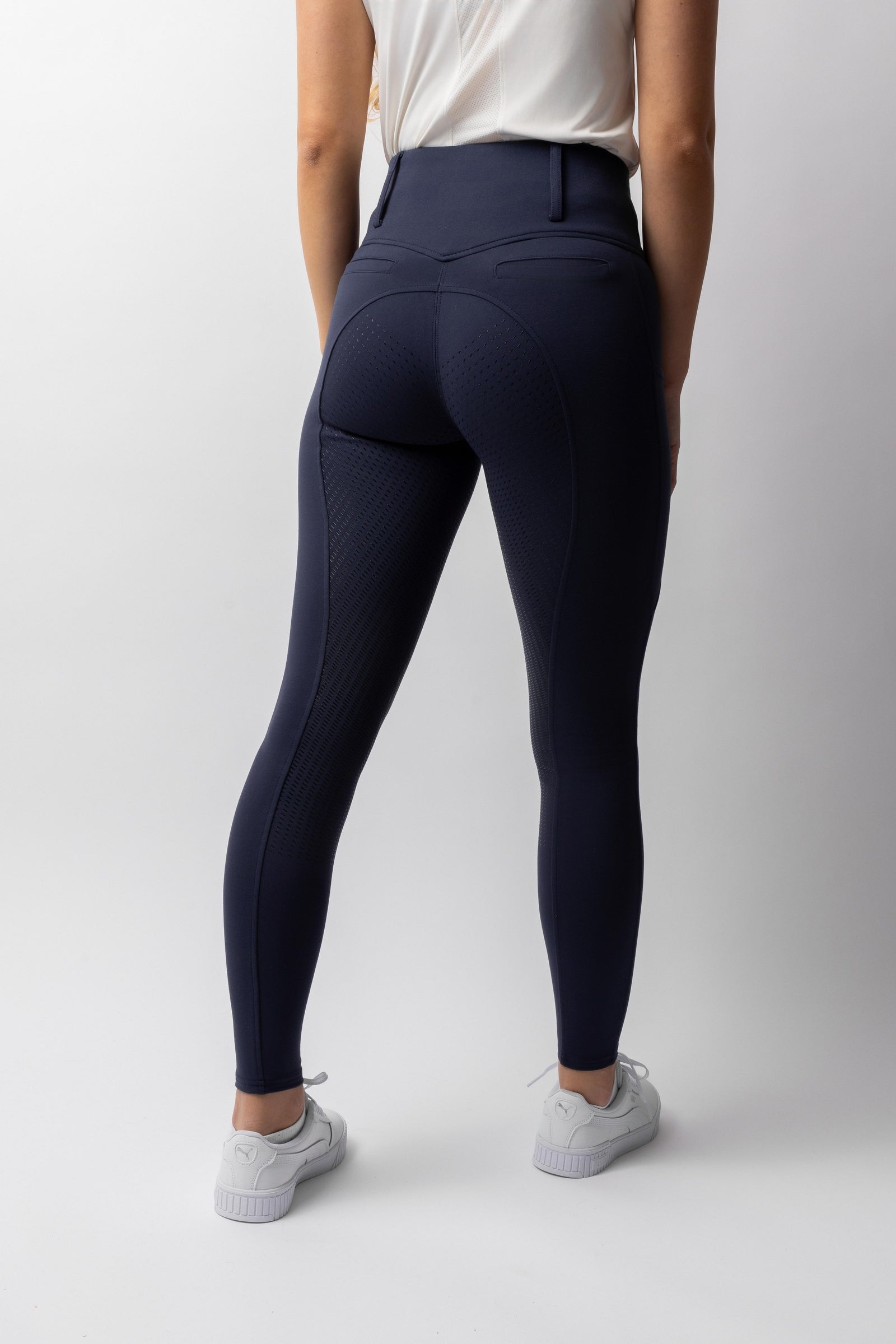Horze Mira női teli szilikonos leggings Womens Breeches