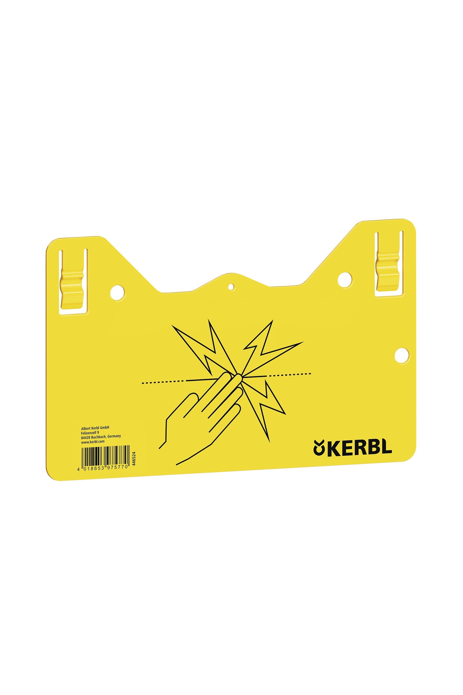 Kerbl figyelmeztető tábla Villanypásztor Felszerelések