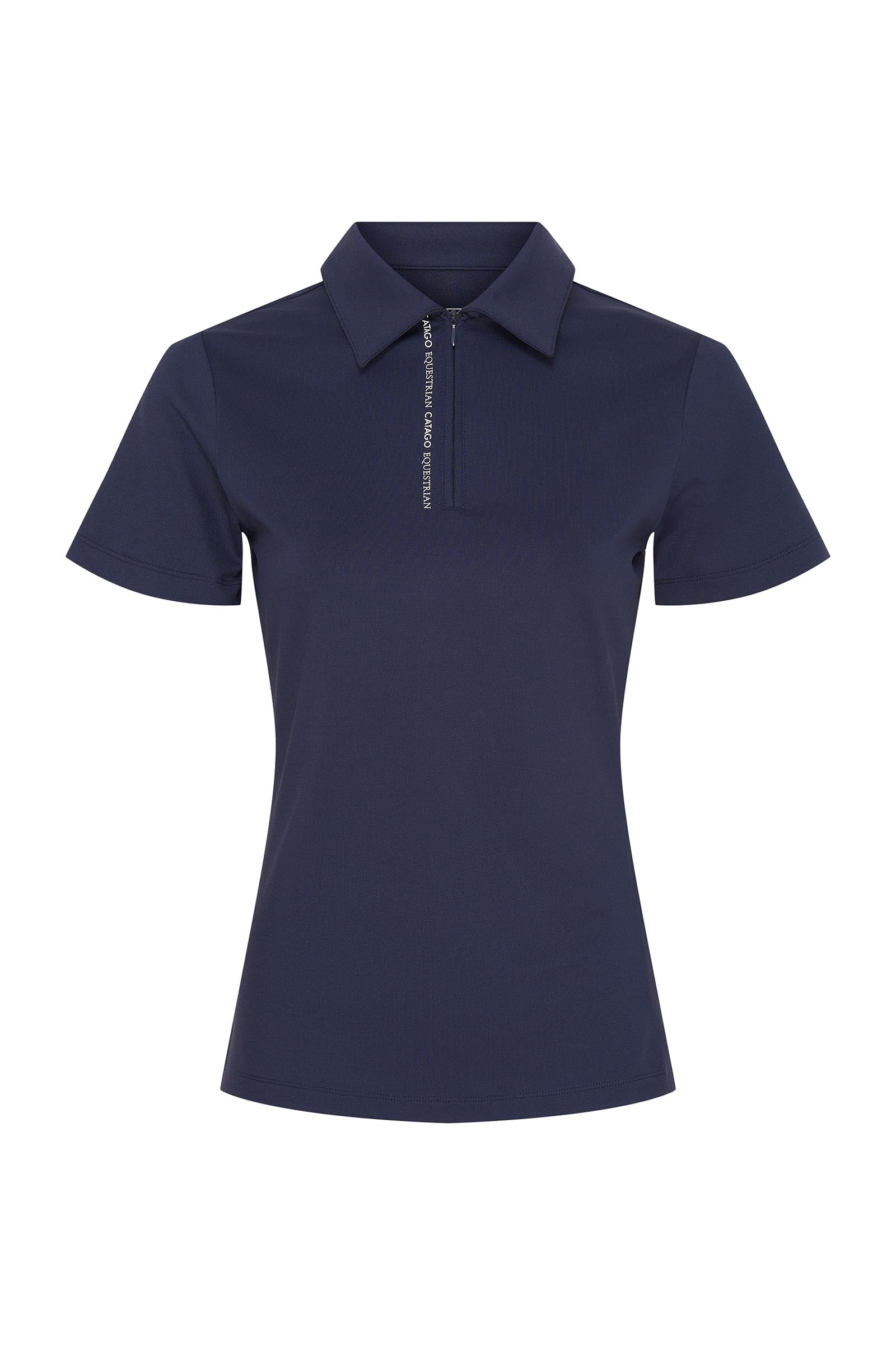 Catago CATAGO Nash SS Women´s Zip Polo Noi Ruházat