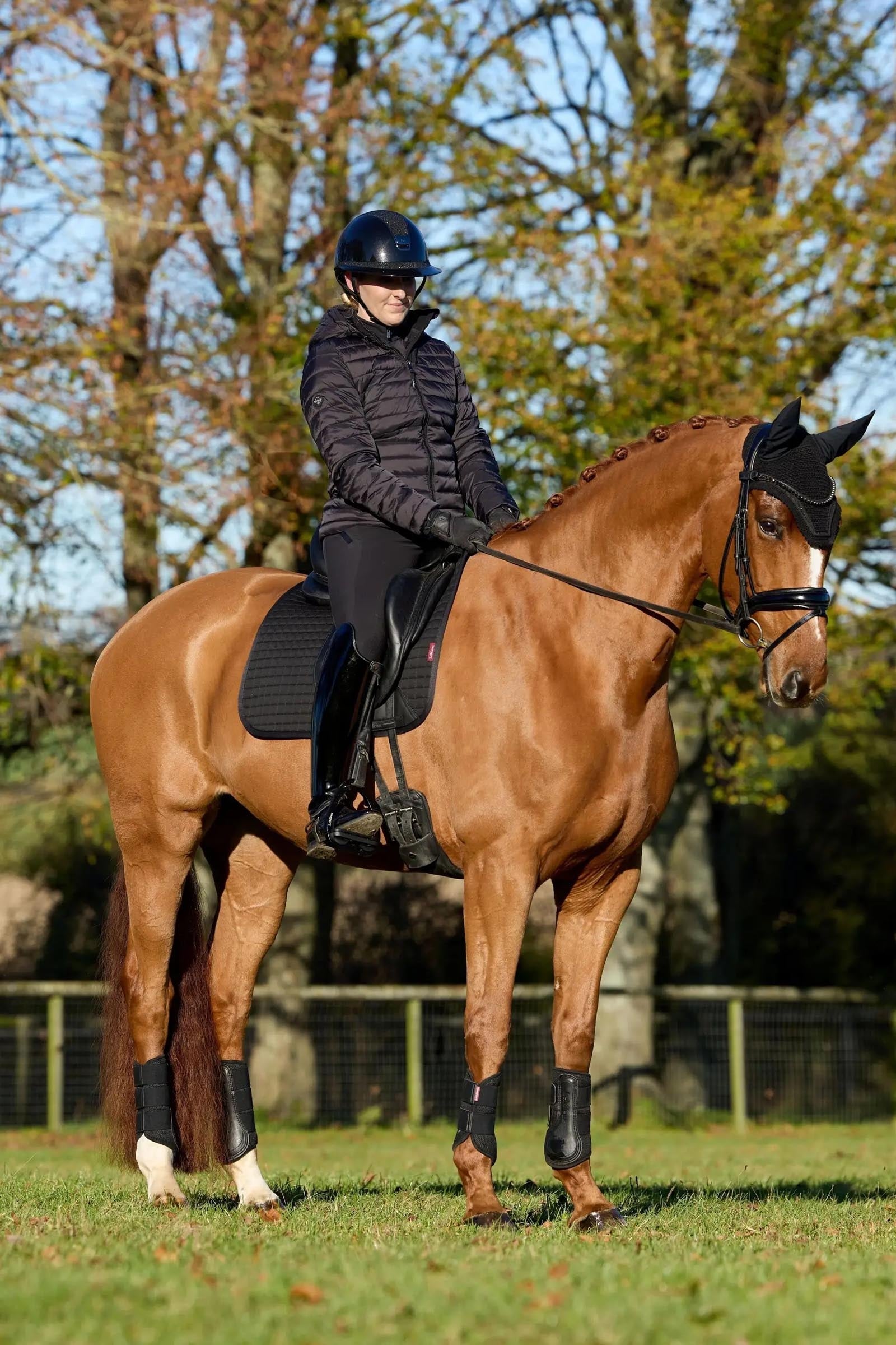LeMieux Cotton Dressage Square Saddle Pad Saddle Pads