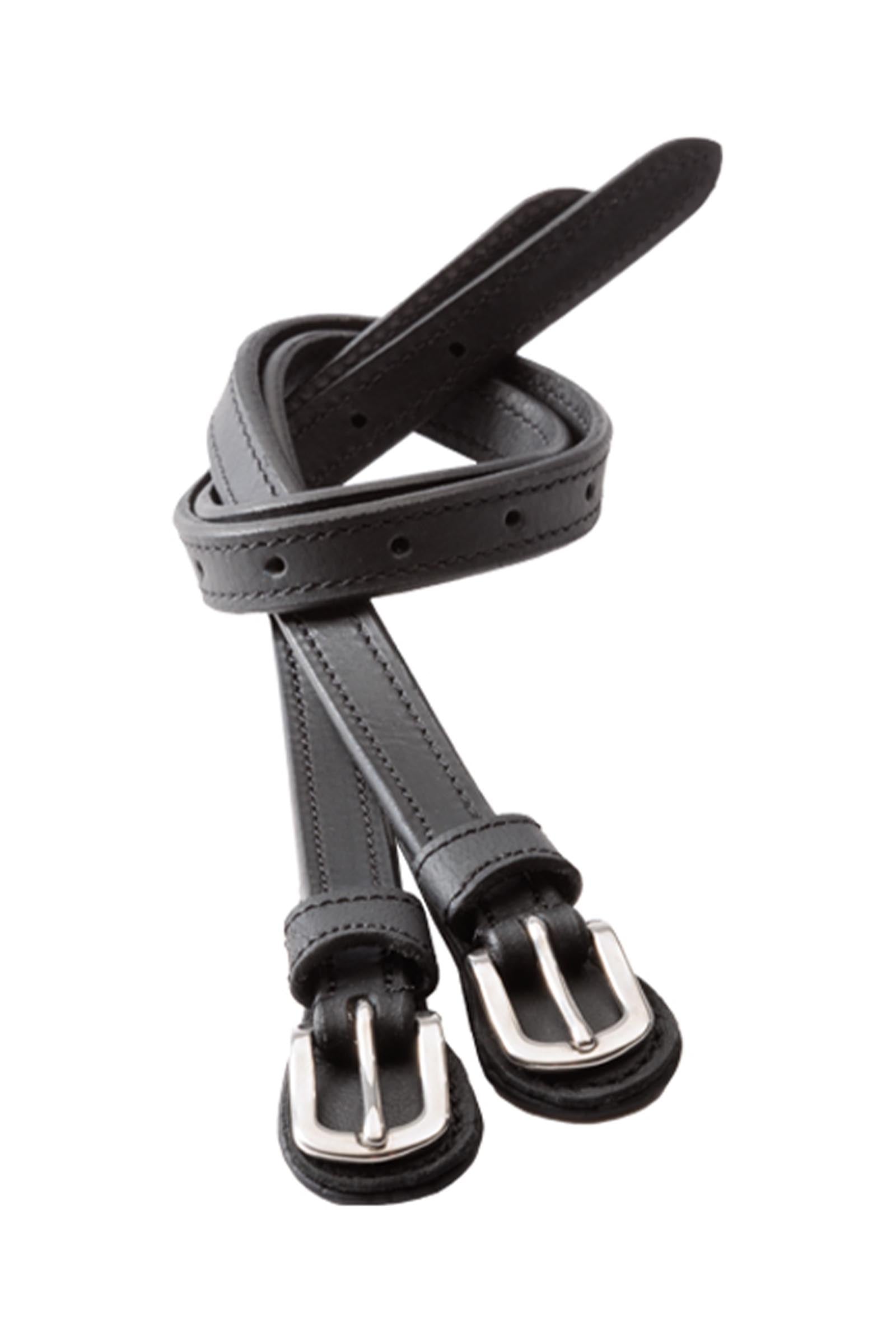 Kavalkade Padded Spur Straps, Oiled Leather Riding Whips, Crops & Spurs