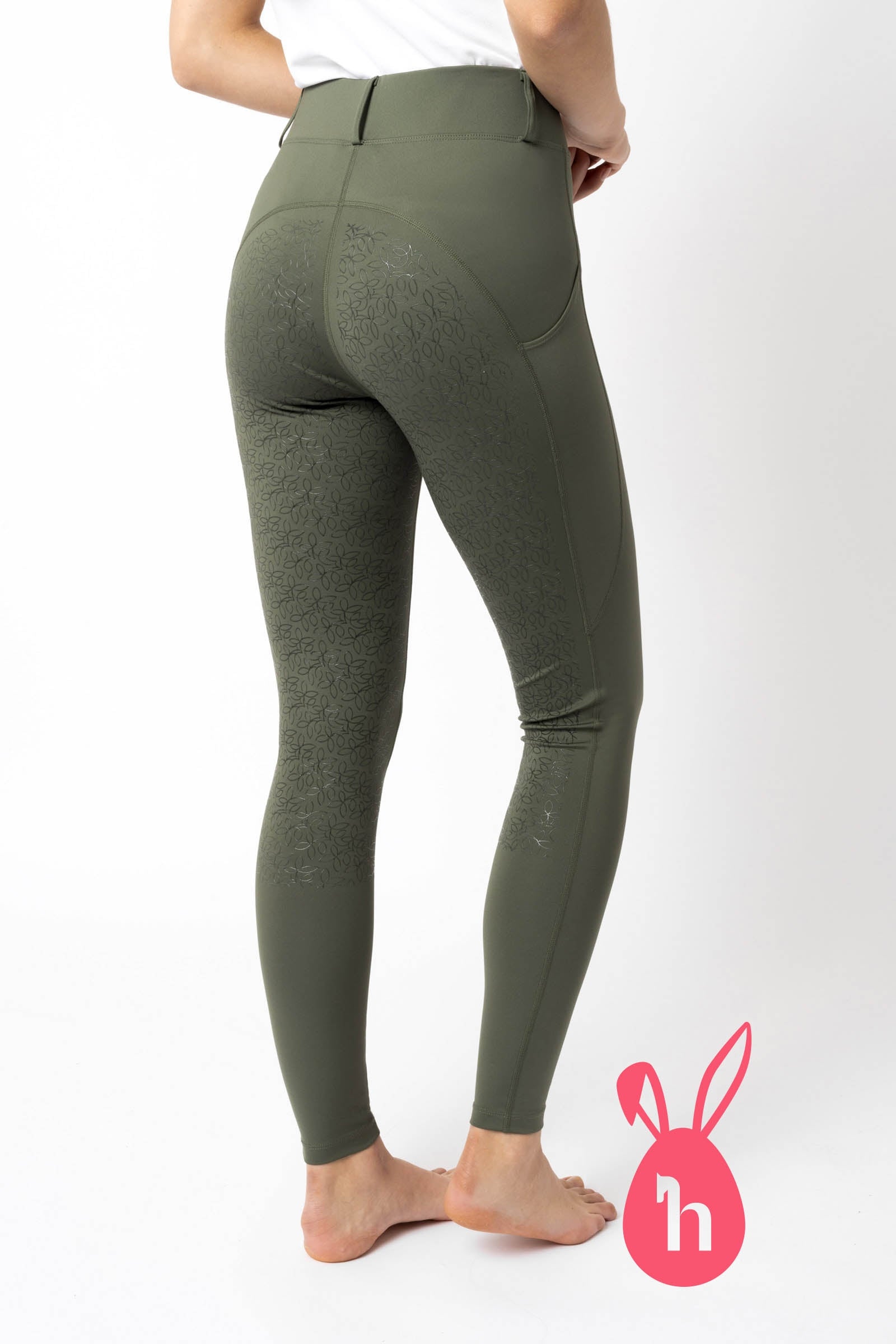 Horze Dea Női Teliszilikonos Lovagló Leggings Womens Breeches