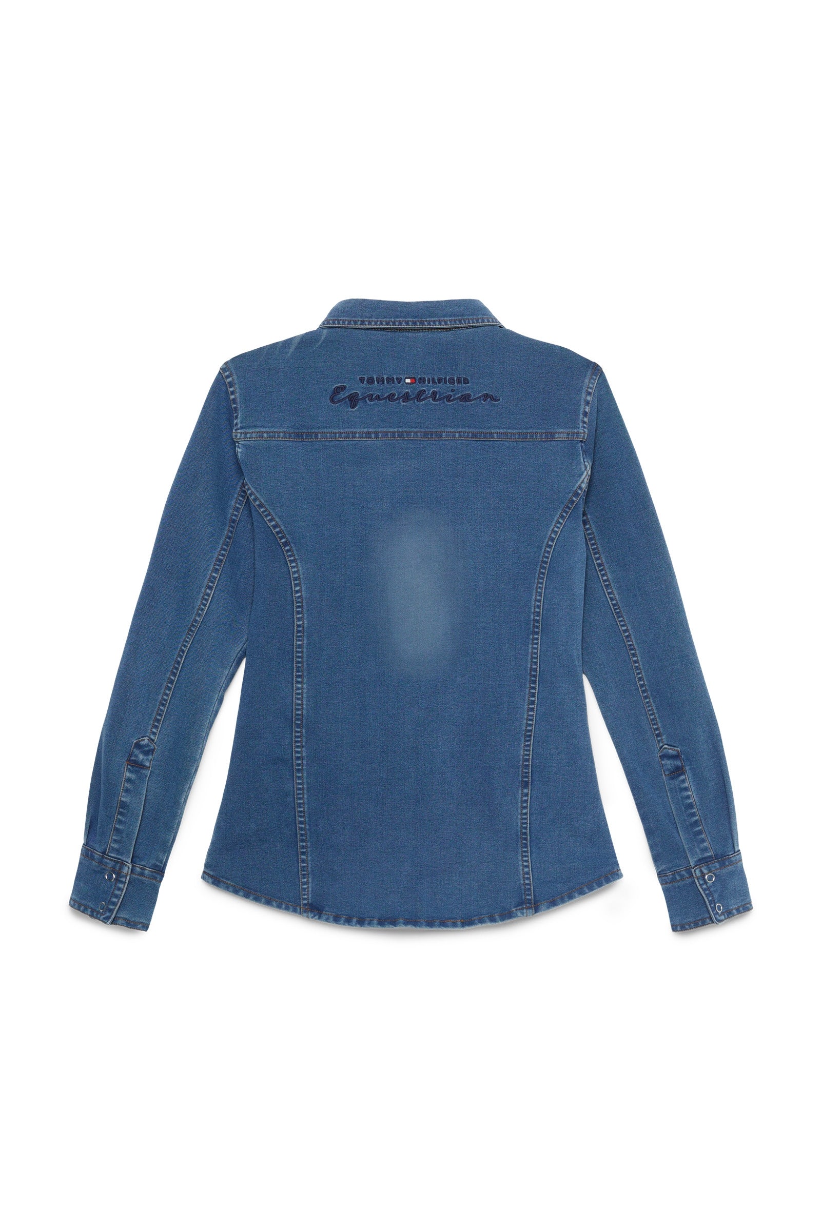 Tommy Hilfiger Equestrian Woodside Stretch Denim shirt Women’s Riding Clothing