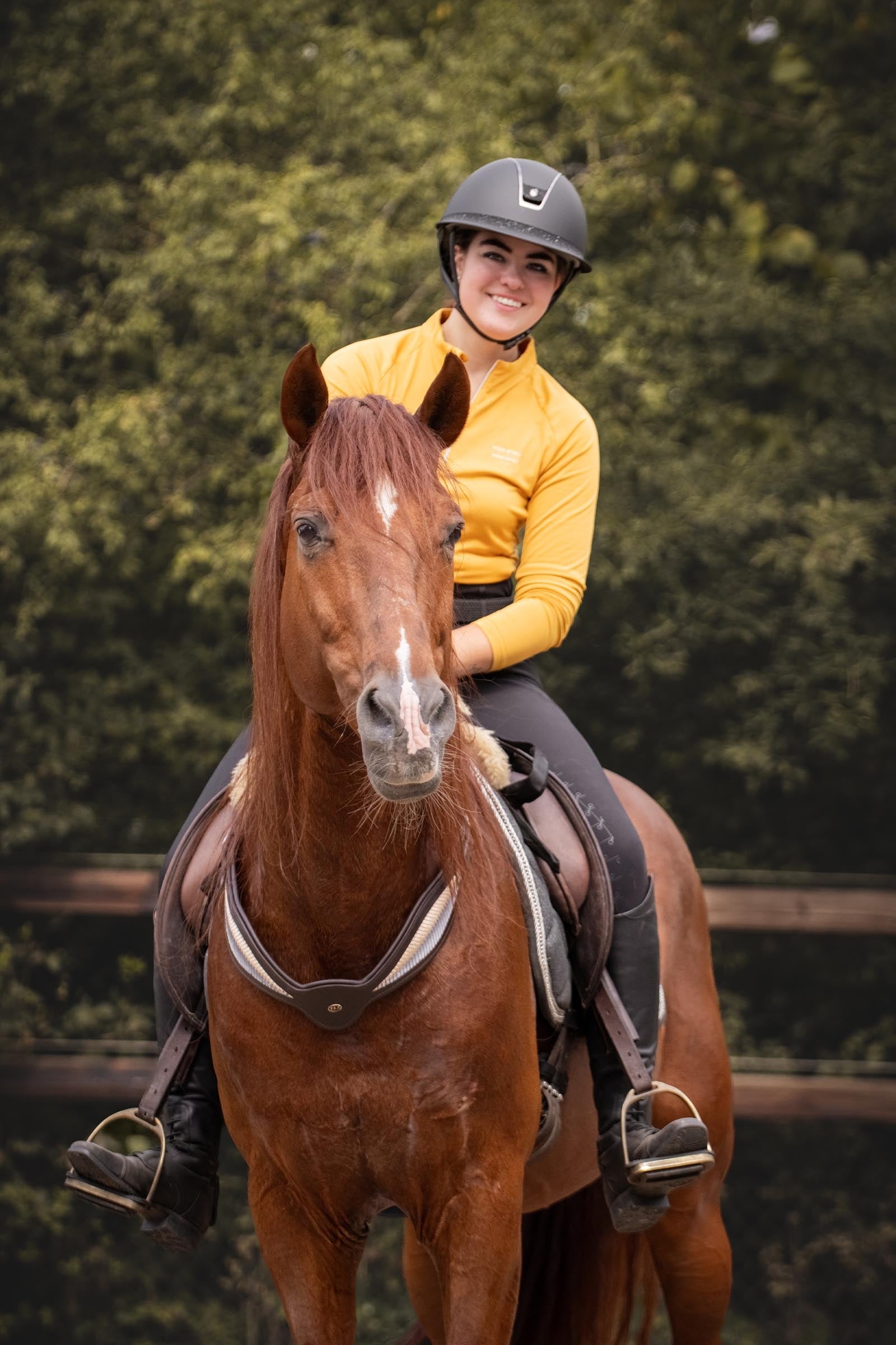 F.R.A. Freedom Riding Articles Whisper Leather Riding Balance Reins Bridles & Reins