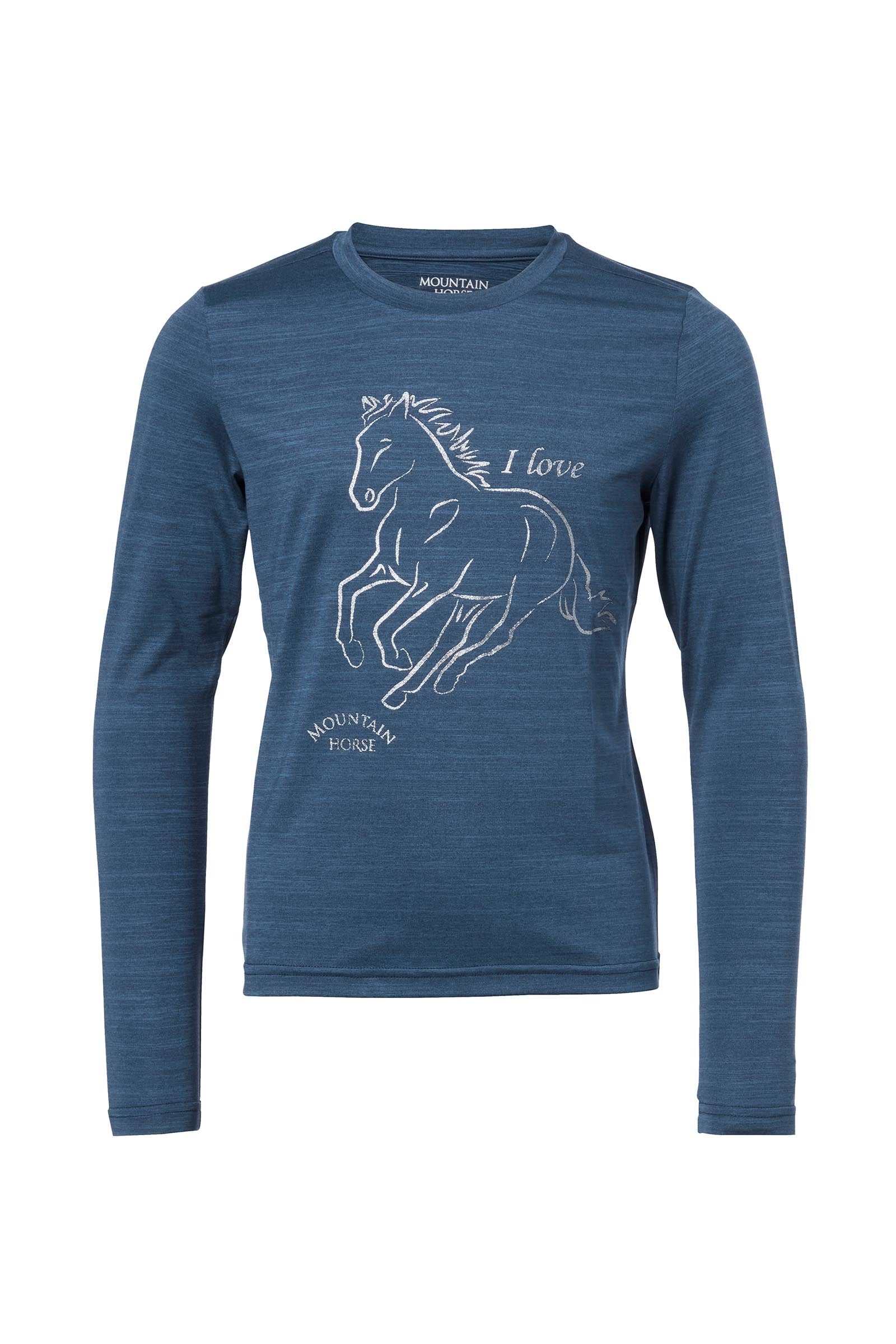 Mountain Horse Lovely Kids´ Long Sleeve Top Gyermek Ruházat