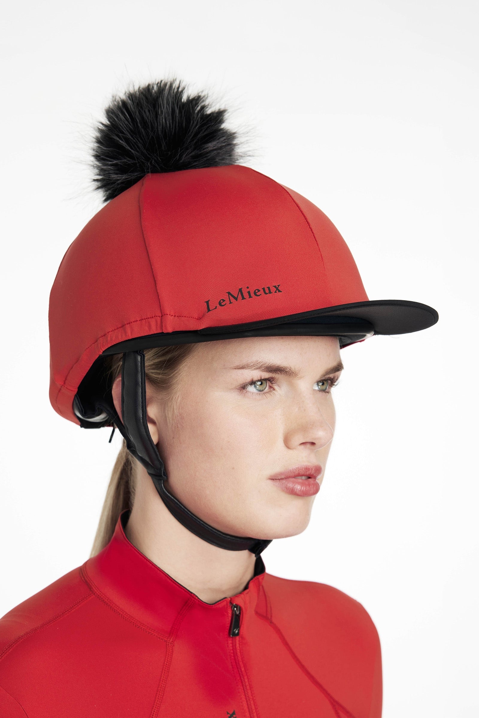 LeMieux Classique Pom Hat Silk Accessories