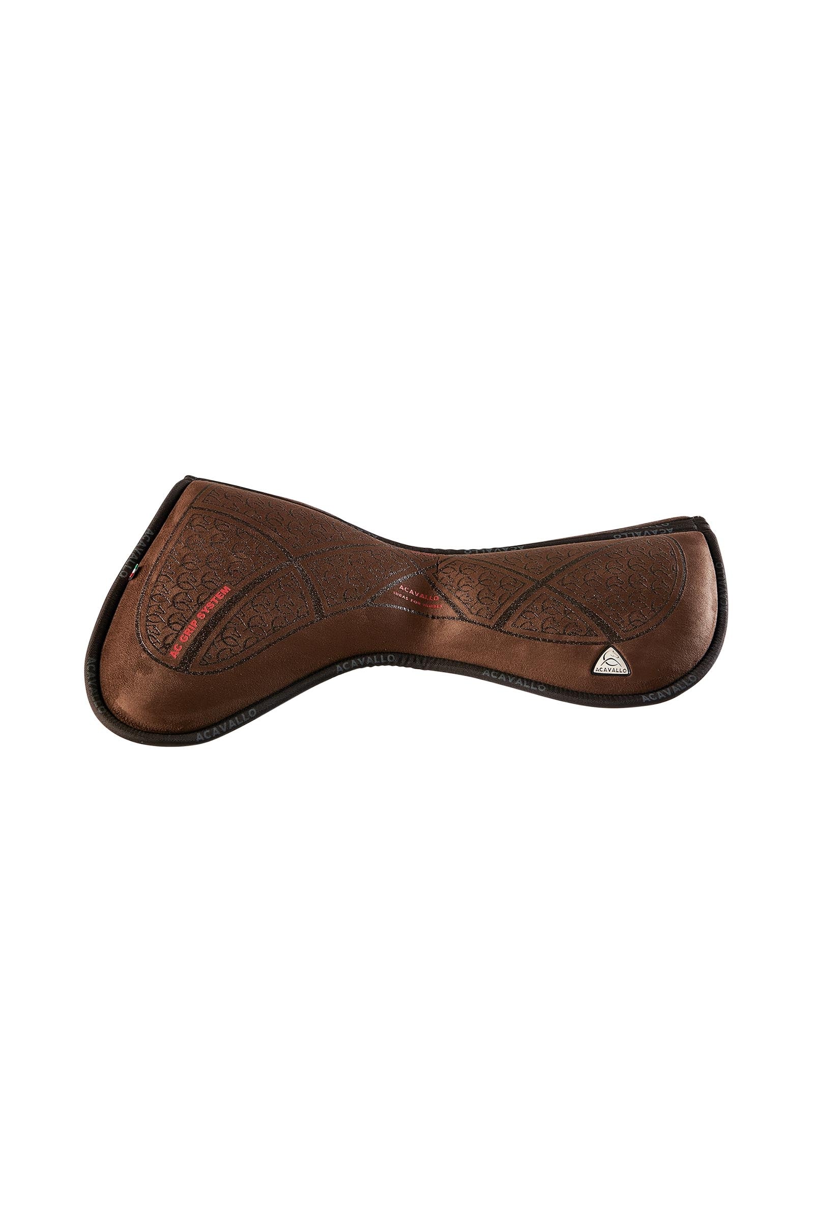 Acavallo Memory Foam Classic Jumping Pad Close Contact Suede Silicone Grip Flat Saddle Pads