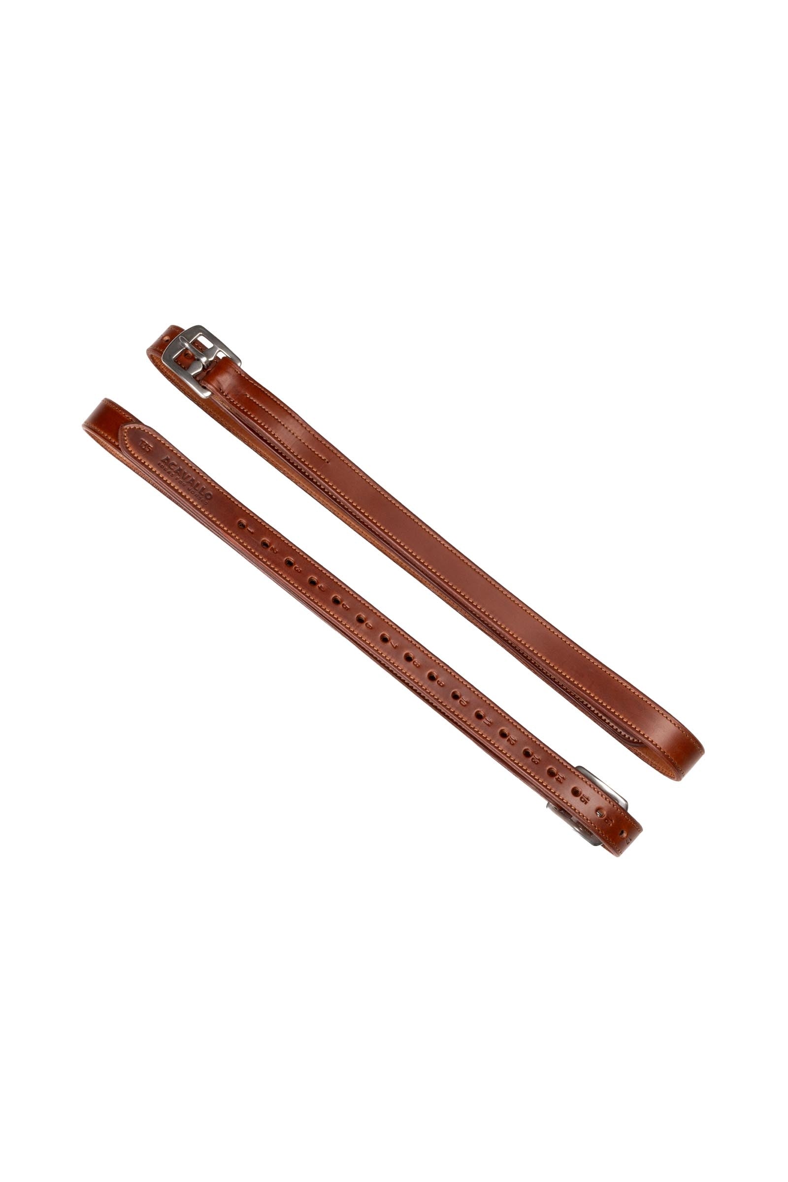 Acavallo Calfskin Stirrup Leathers, Reinforced Nyergek & Hevederek
