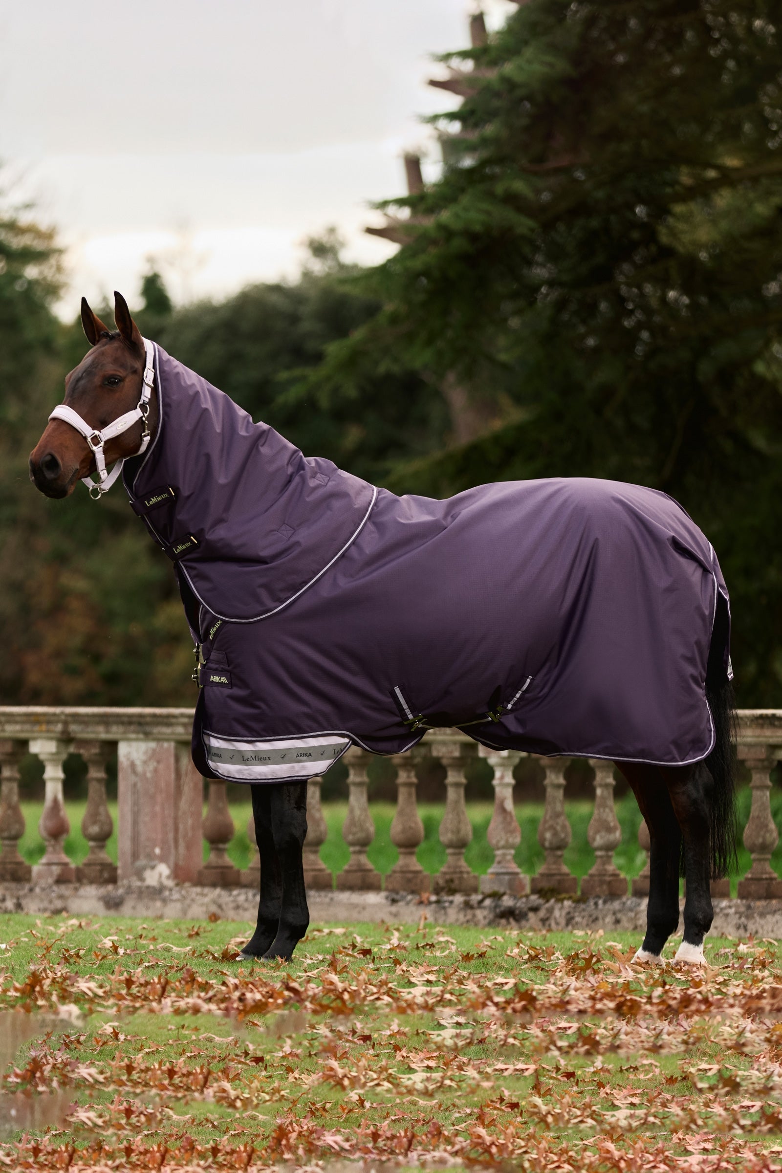 LeMieux Arika Ripstop Turnout Rug With Detachable Neck, 0 g Lótakarók