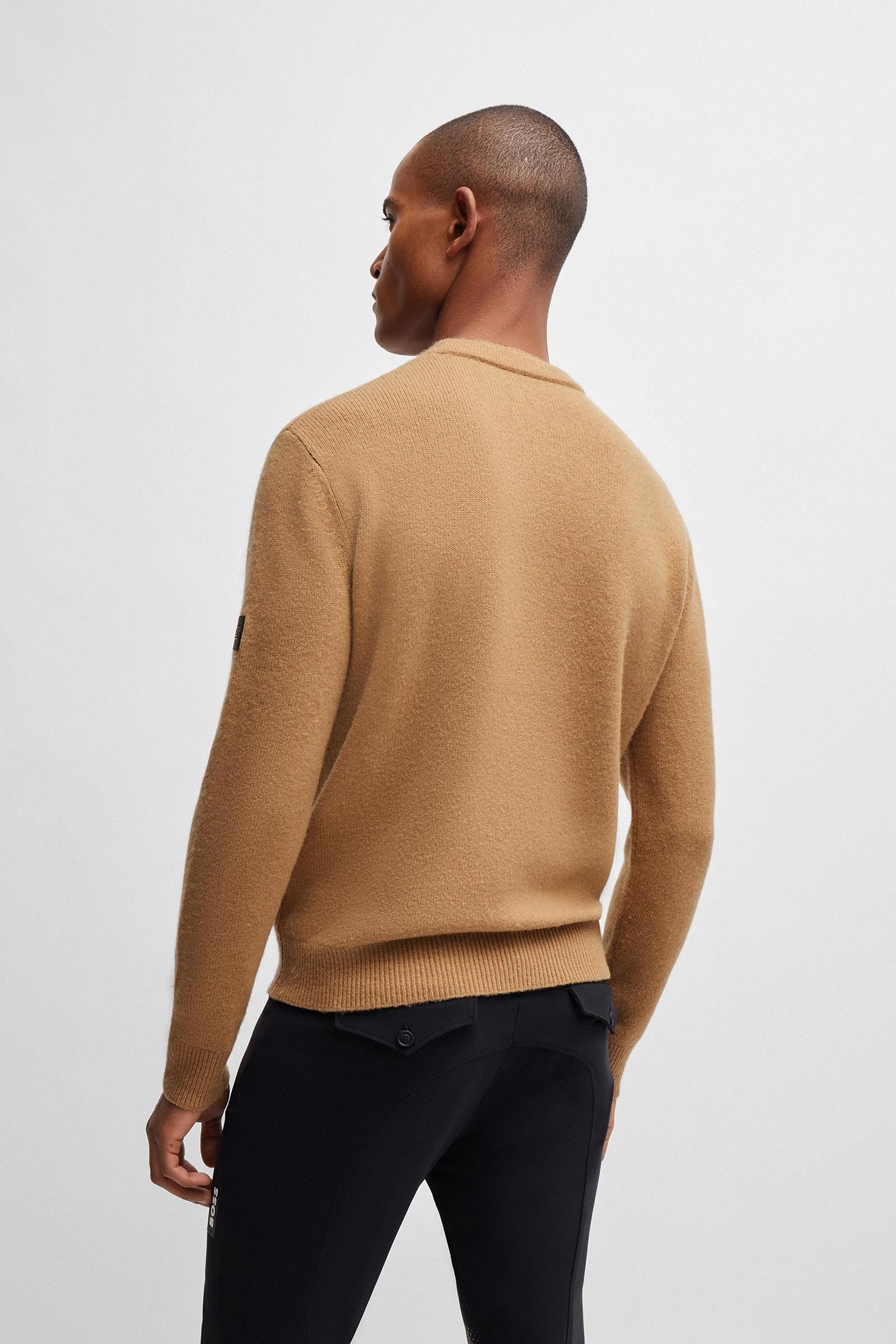 BOSS Equestrian Boss Rayn Luxury Knitwear Jumper Mens Riding Clothing