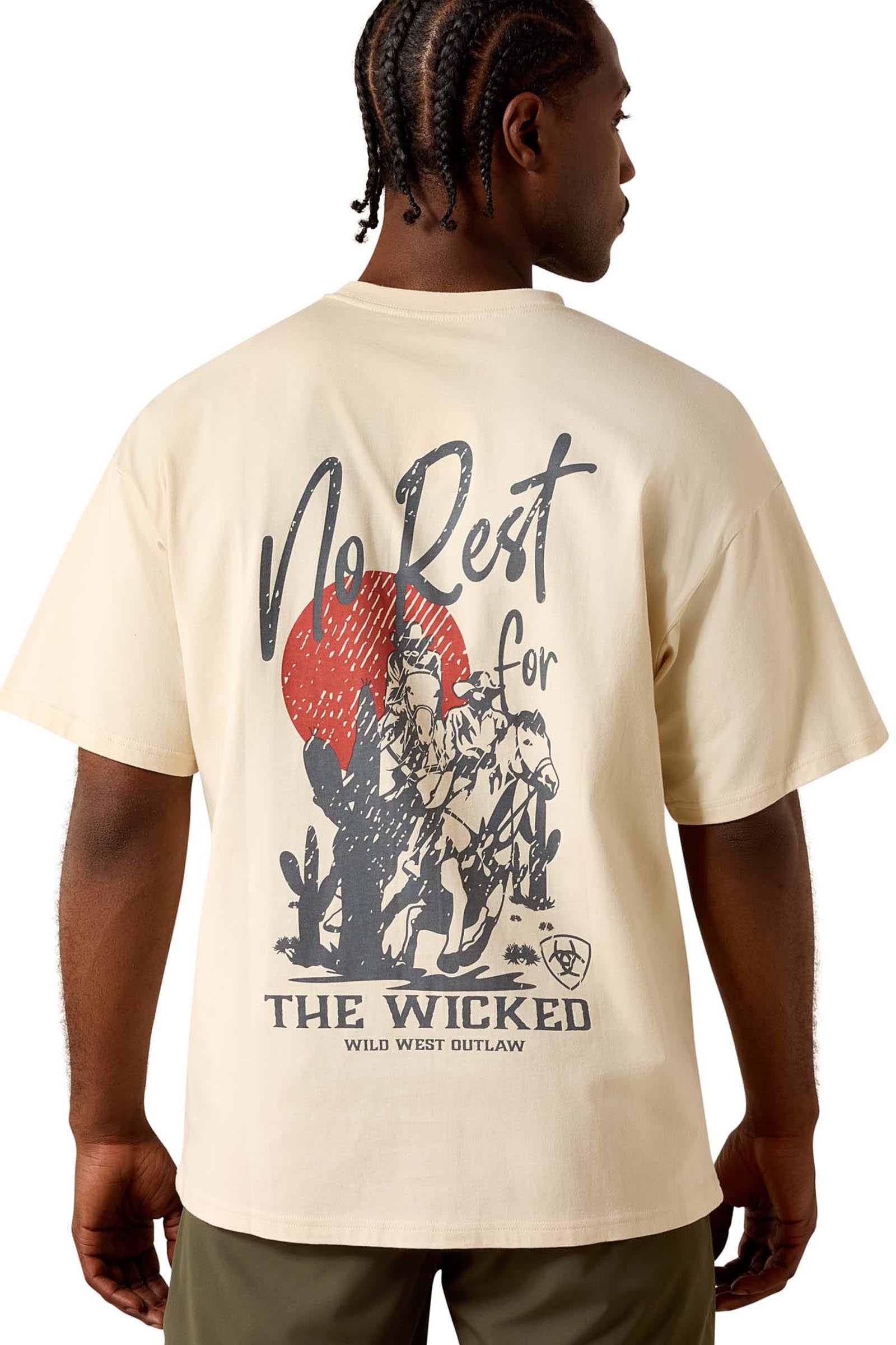 Ariat Men's The Wicked Boxy T-Shirt Férfi Ruházat