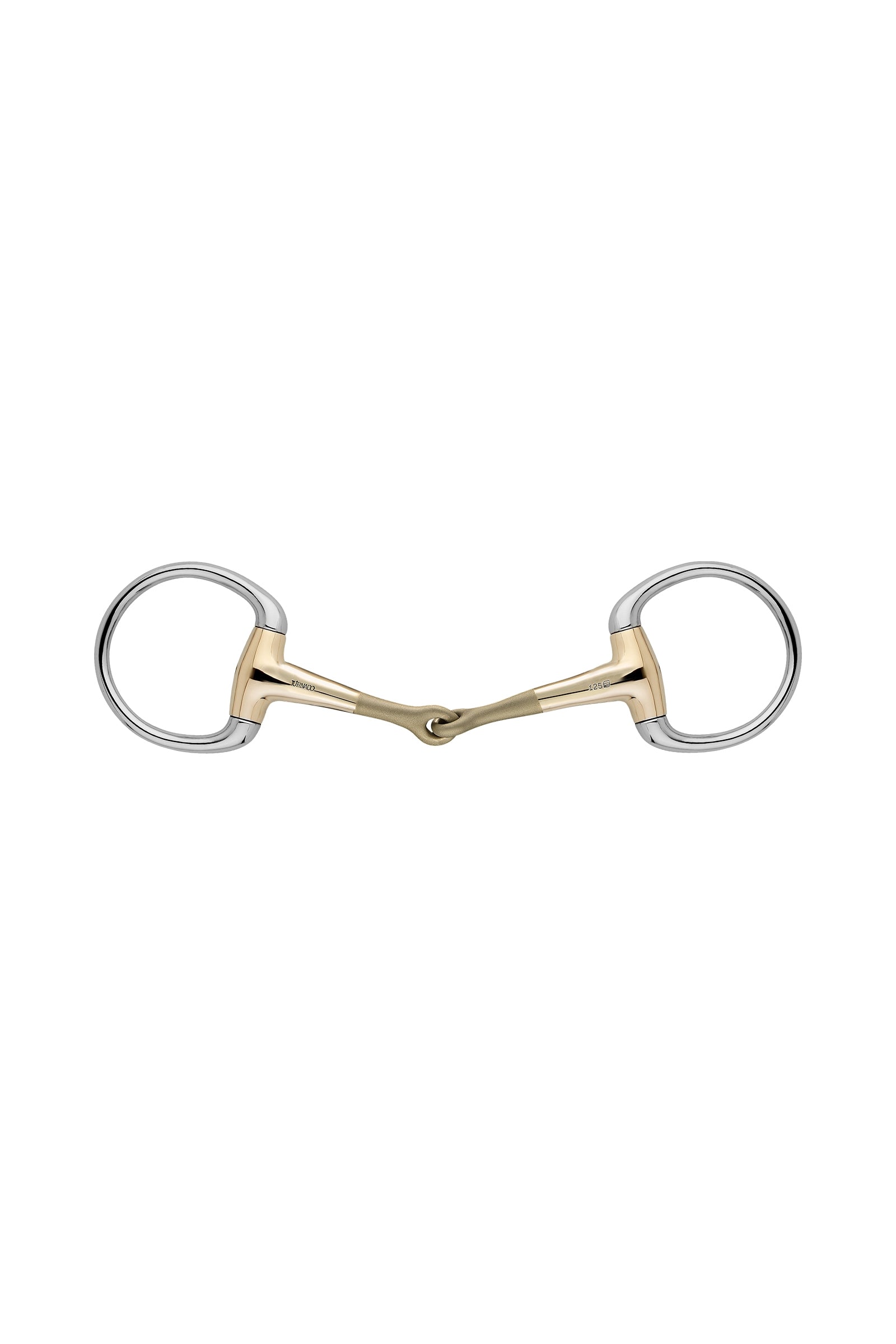 Sprenger Turnado olívás zabla, egyszer tört, 14 mm, Sensogan Zablák